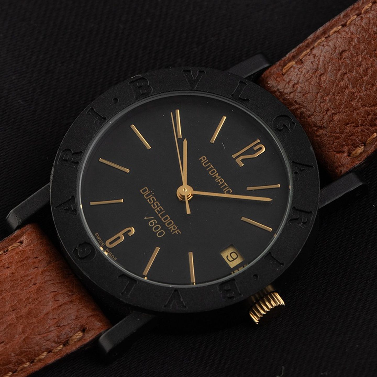 Bulgari Unknown BB33VDL (1994) - 34mm Carbon (3/8)