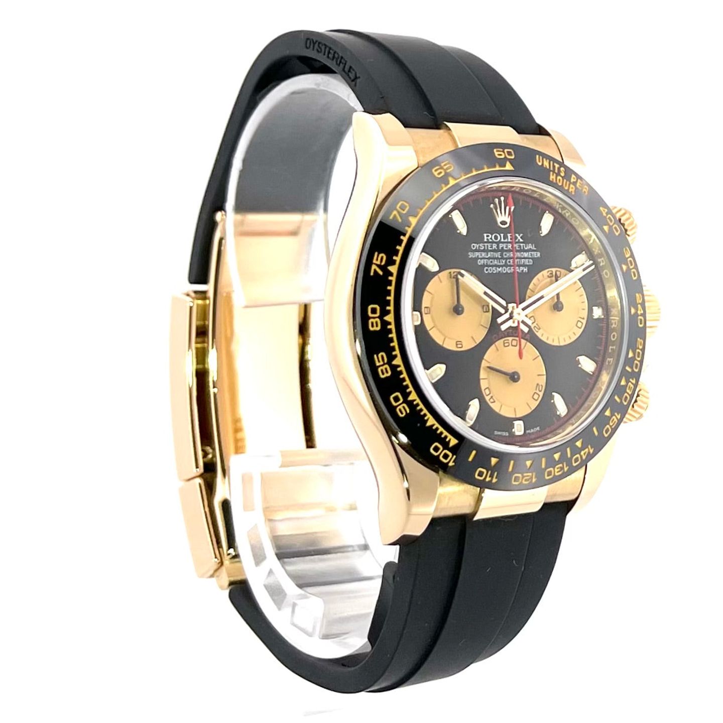 Rolex Daytona 116518LN (2020) - Black dial 40 mm Yellow Gold case (3/7)