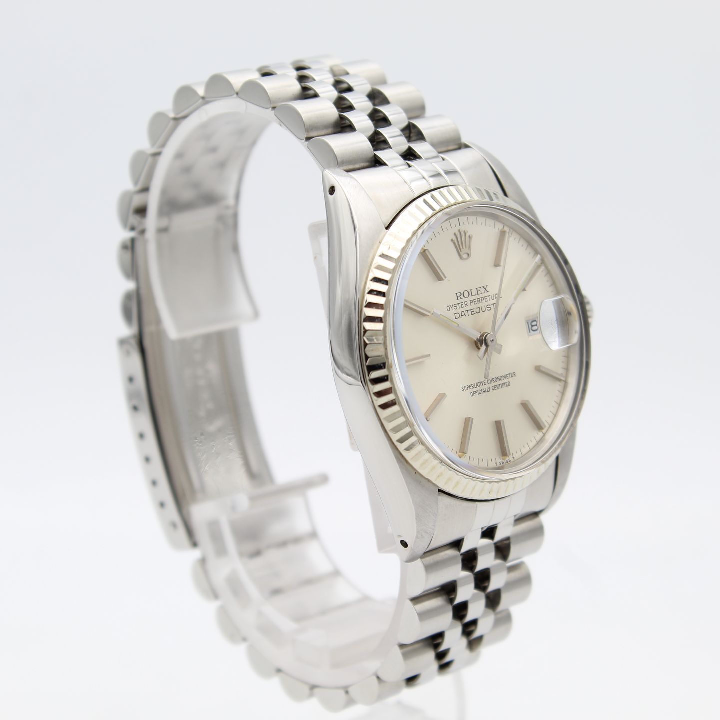 Rolex Datejust 36 16014 (1982) - Silver dial 36 mm Steel case (2/8)