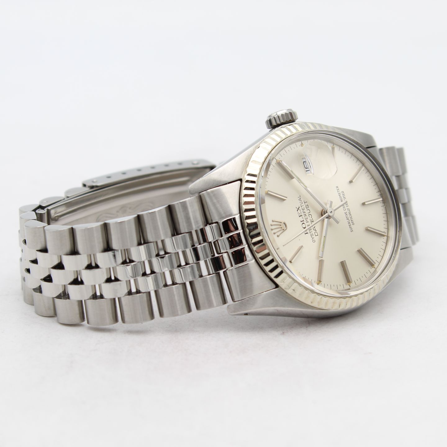 Rolex Datejust 36 16014 (1982) - Silver dial 36 mm Steel case (5/8)