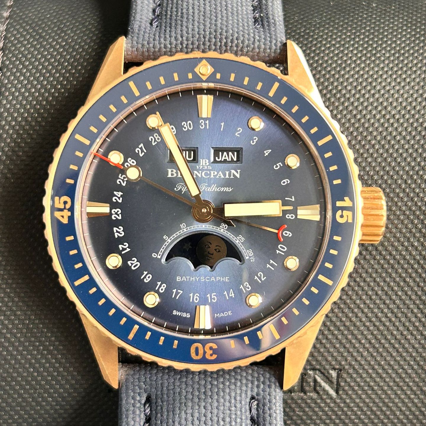 Blancpain Fifty Fathoms Bathyscaphe 5054-3640-O52B - (3/8)