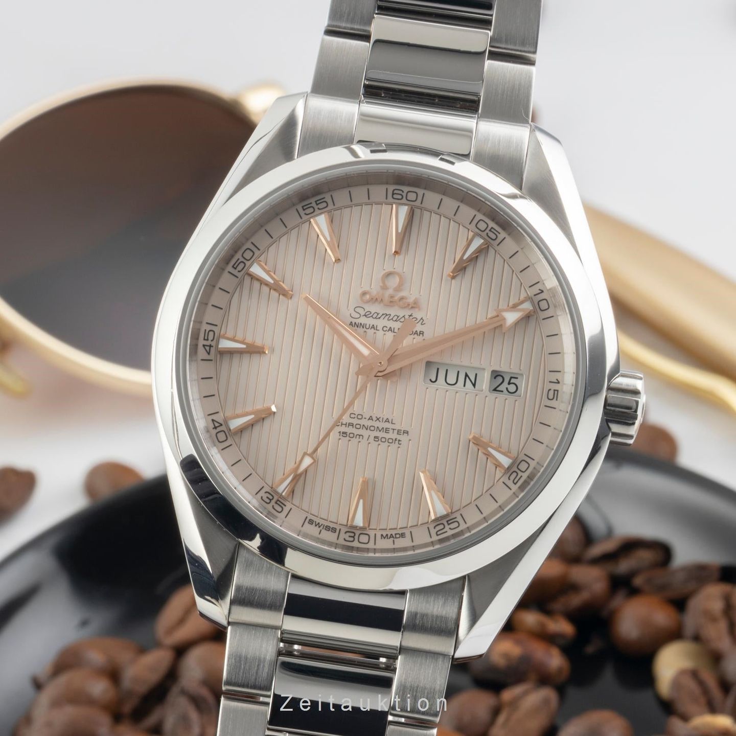 Omega Seamaster Aqua Terra 231.10.43.22.02.003 (Onbekend (willekeurig serienummer)) - Zilver wijzerplaat 43mm Staal (1/8)