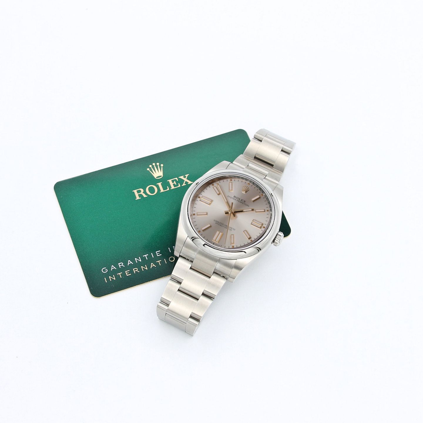 Rolex Oyster Perpetual 41 124300 (Onbekend (willekeurig serienummer)) - 41mm Staal (2/7)