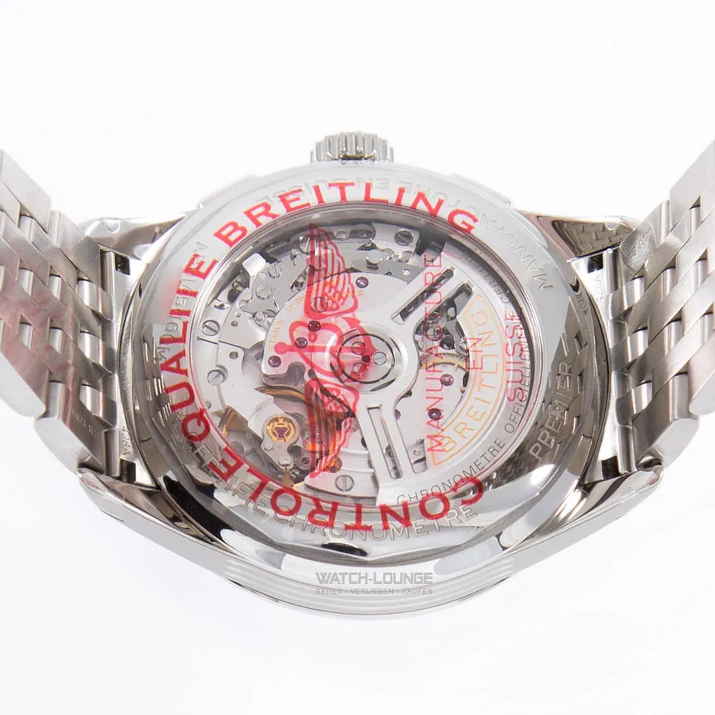 Breitling Premier AB0145221B1A1 (2025) - Black dial 42 mm Steel case (8/8)