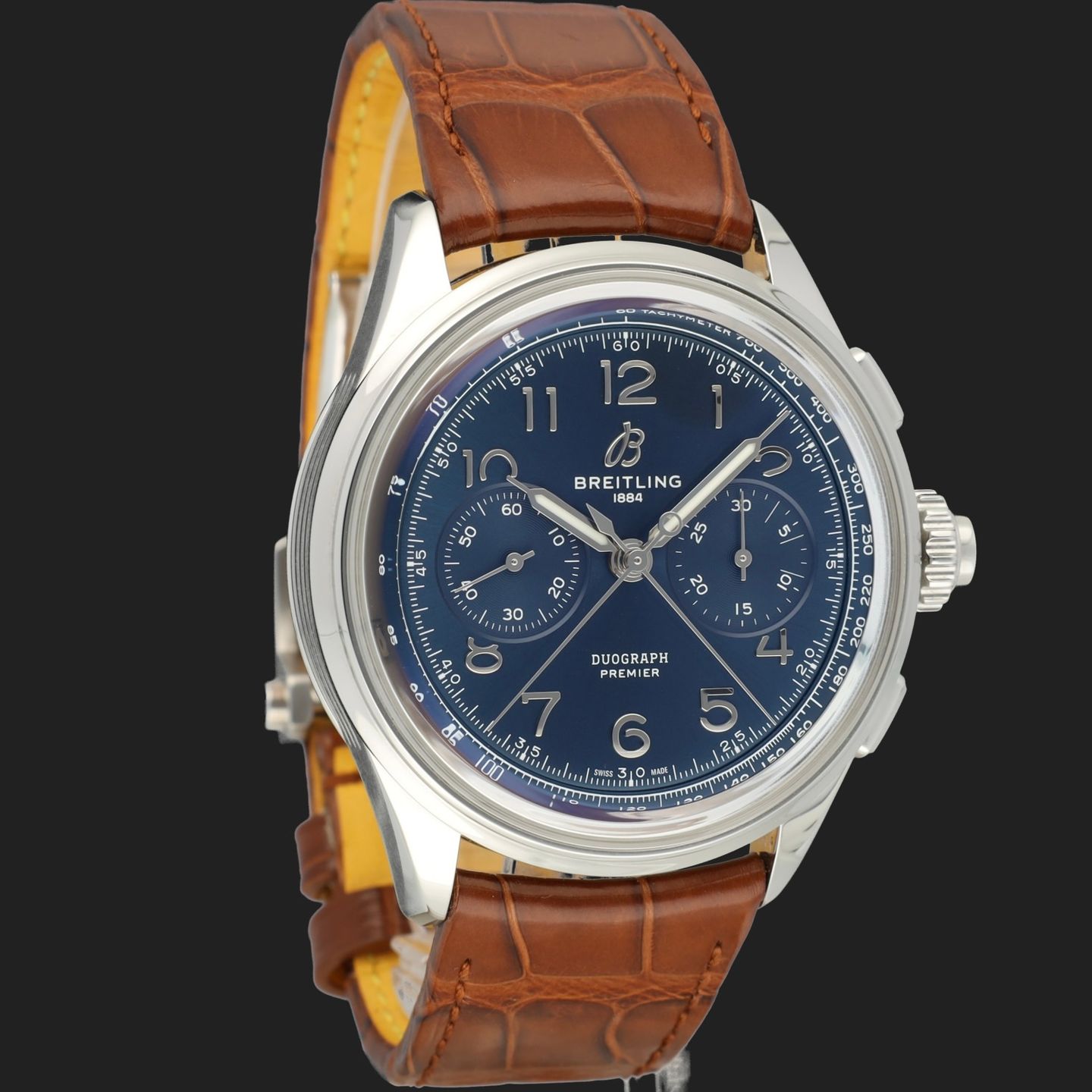 Breitling Duograph AB1510171C1P1 (2024) - Blauw wijzerplaat 42mm Staal (4/8)