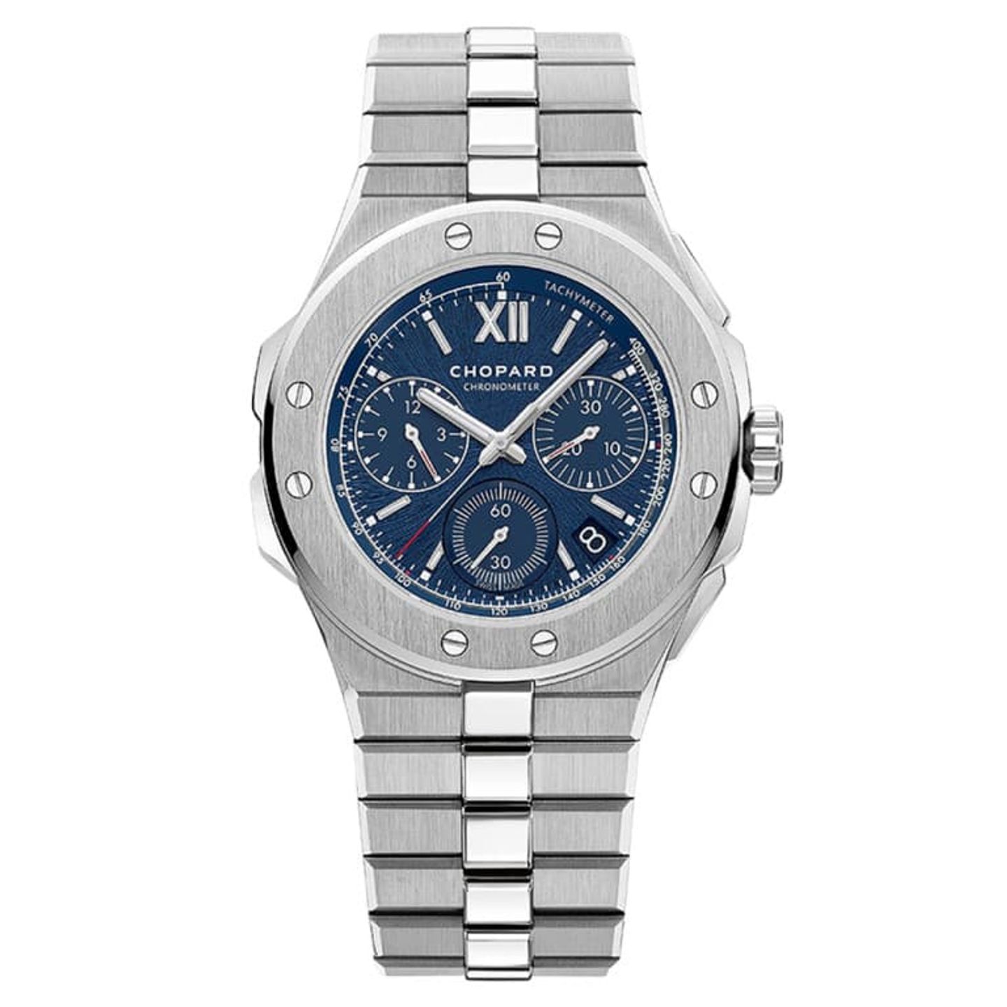 Chopard Alpine Eagle 298609-3001 (2024) - Blauw wijzerplaat 44mm Staal (1/1)