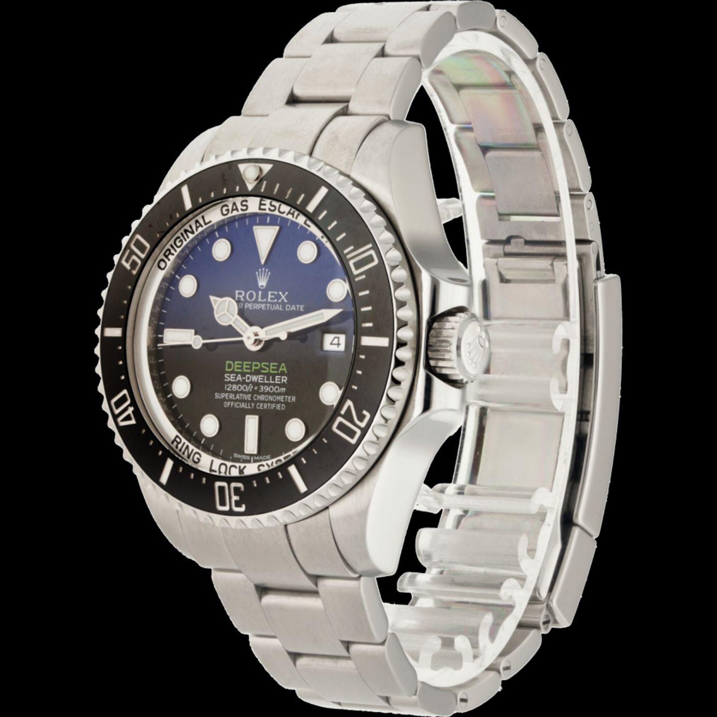 Rolex Sea-Dweller Deepsea 116660 (2016) - Blue dial 44 mm Steel case (2/7)