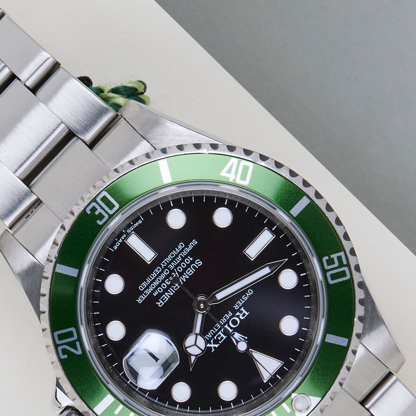 Rolex Submariner Date 16610LV (2007) - Black dial 40 mm Steel case (4/8)