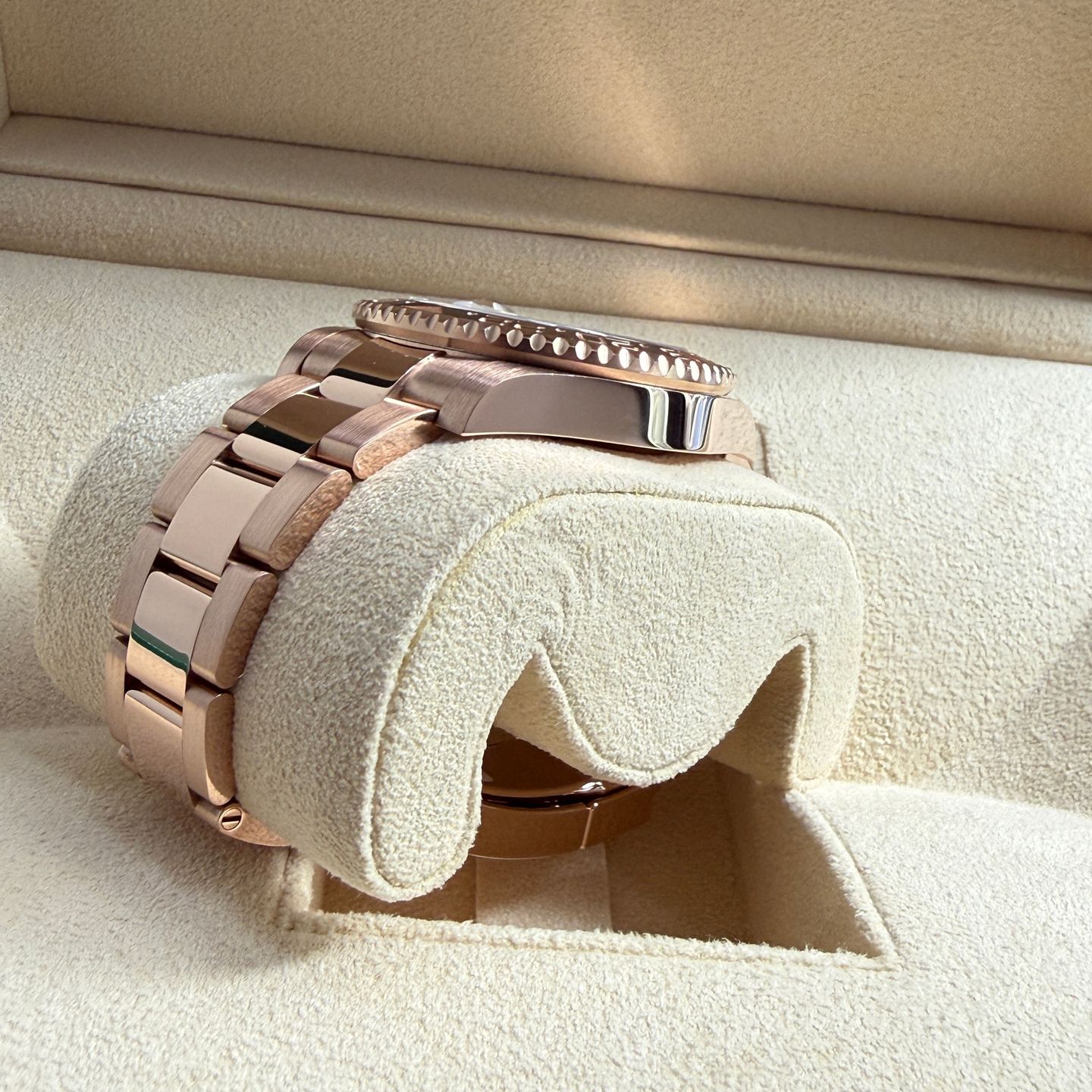 Rolex GMT-Master II 126715CHNR (2020) - Zwart wijzerplaat 40mm Roségoud (5/7)