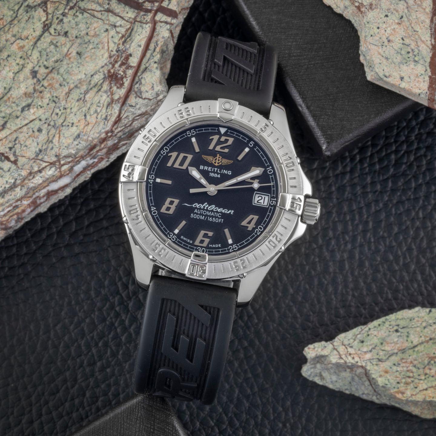 Breitling Colt Automatic A17350 (Unknown (random serial)) - 38 mm Steel case (1/8)