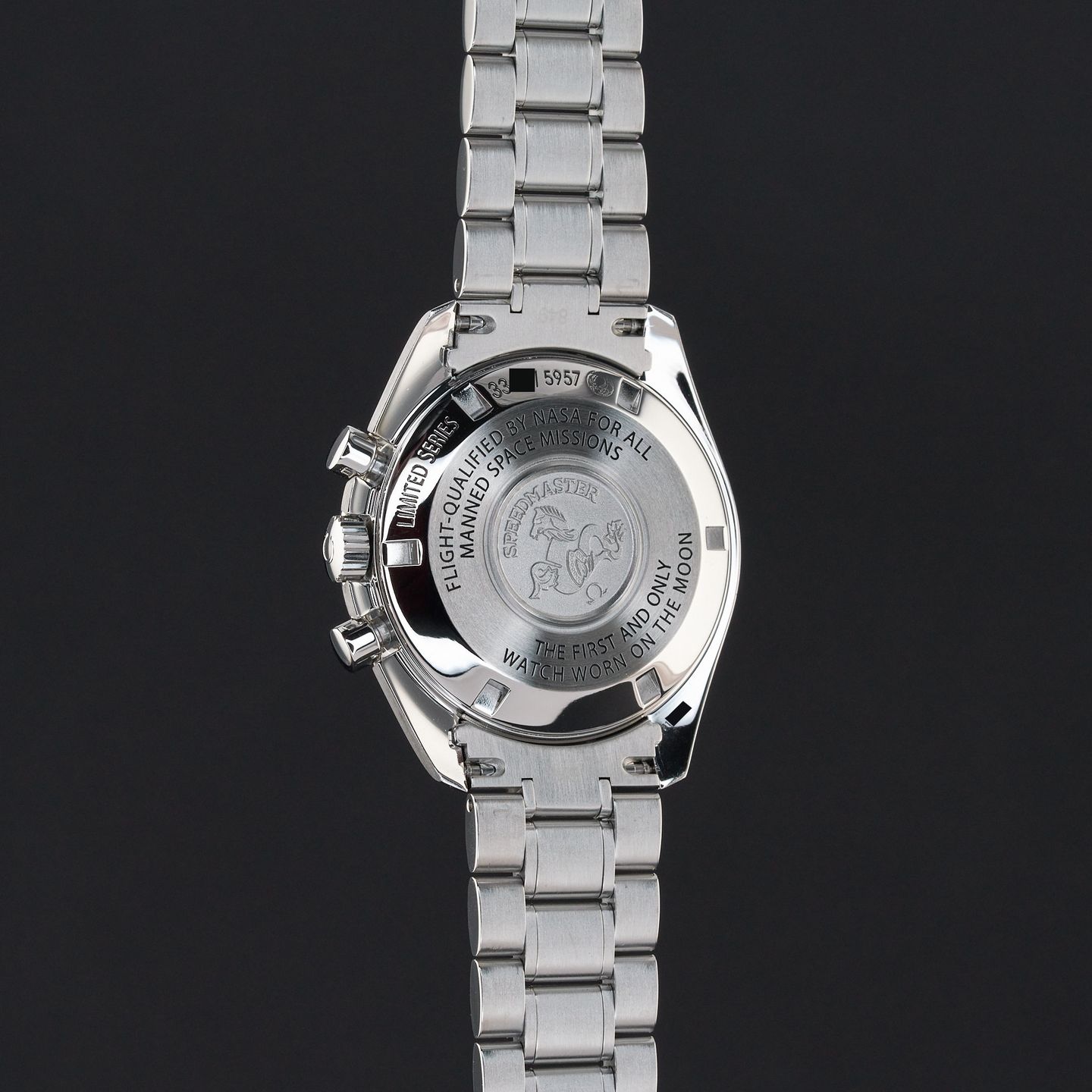 Omega Speedmaster Professional Moonwatch 311.30.42.30.01.001 (2007) - Zwart wijzerplaat 42mm Staal (7/8)