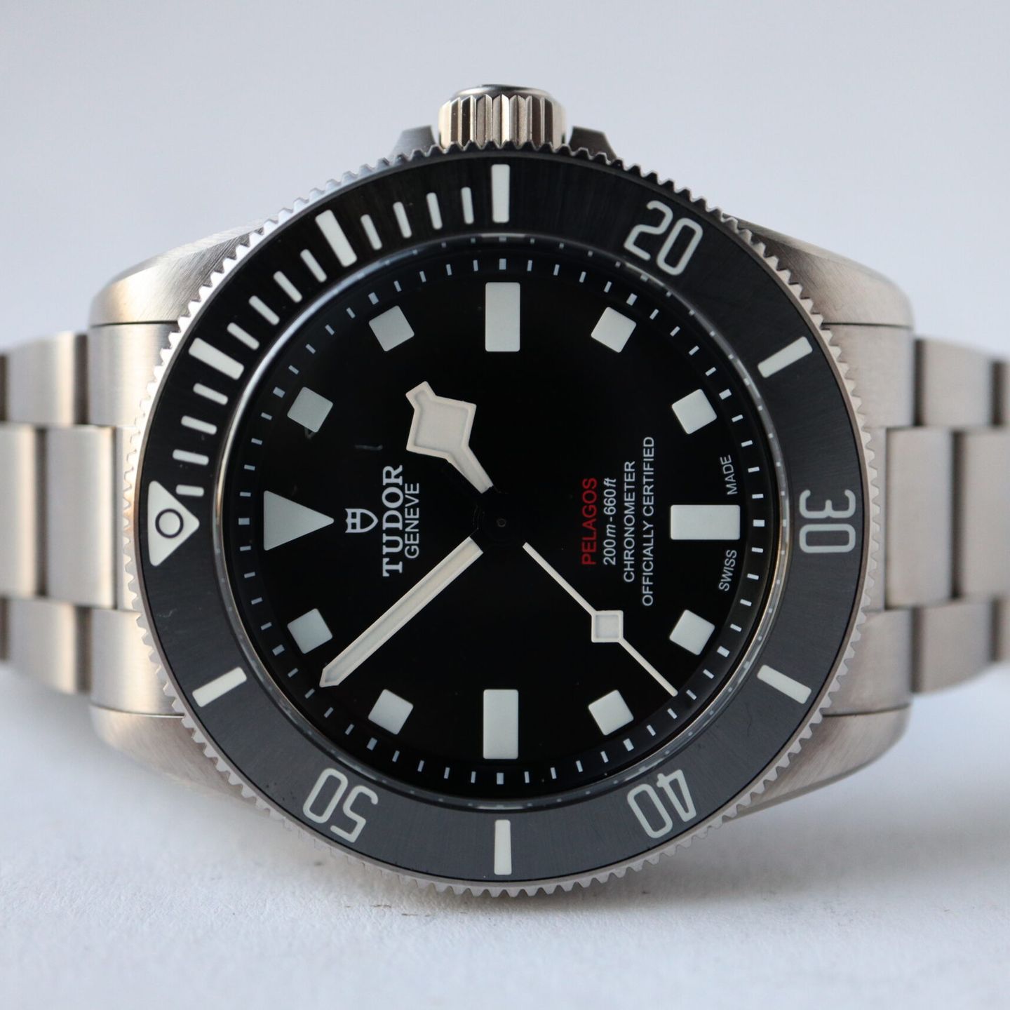 Tudor Pelagos 25407N (2024) - Zwart wijzerplaat 39mm Titanium (2/8)