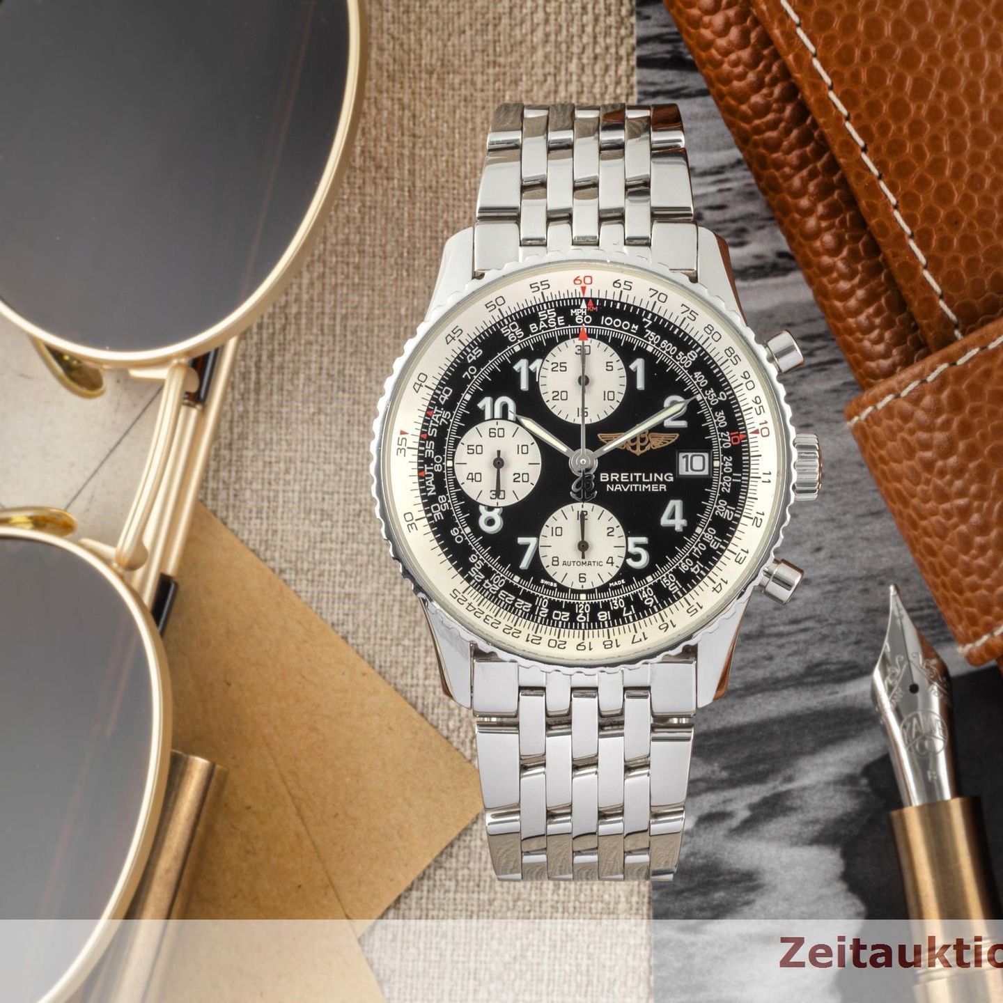 Breitling Old Navitimer A13322 (2002) - 41mm Staal (2/8)