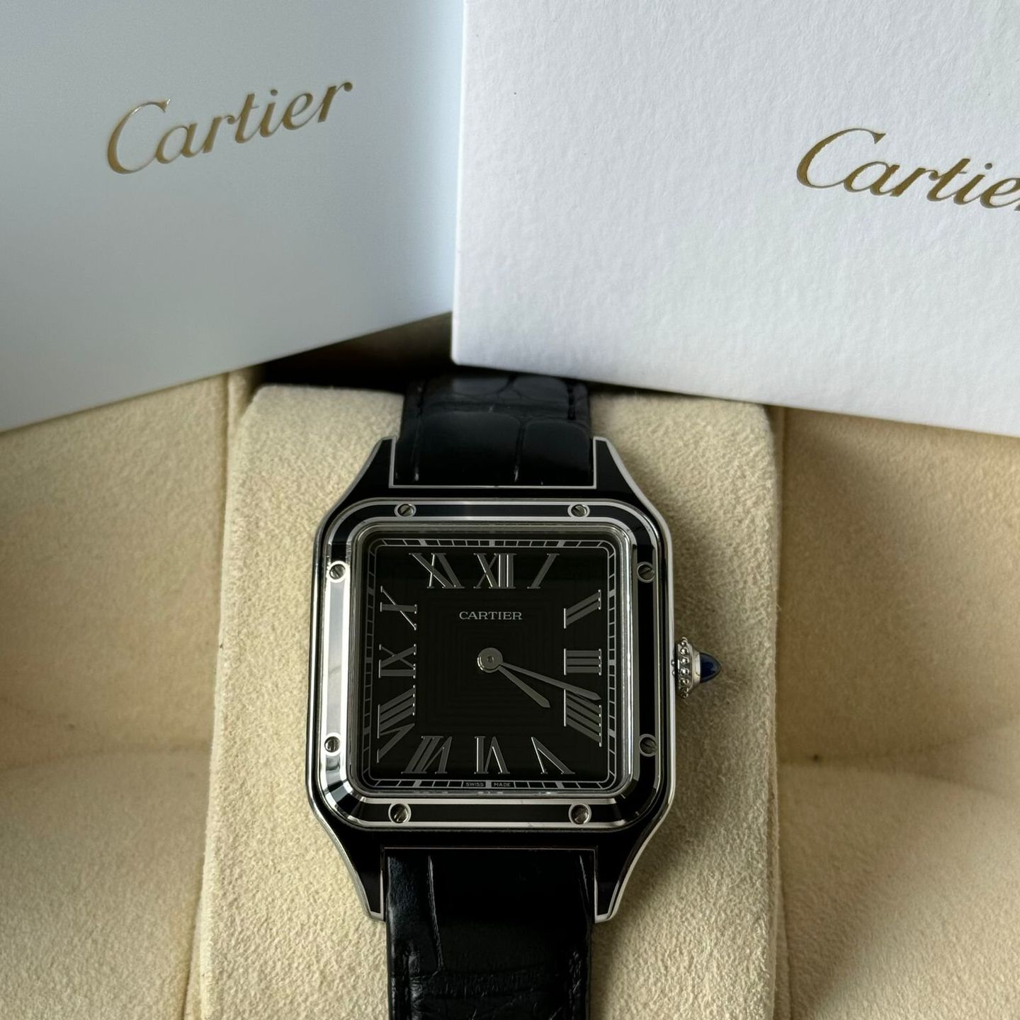 Cartier Santos Dumont WSSA0046 - (7/7)