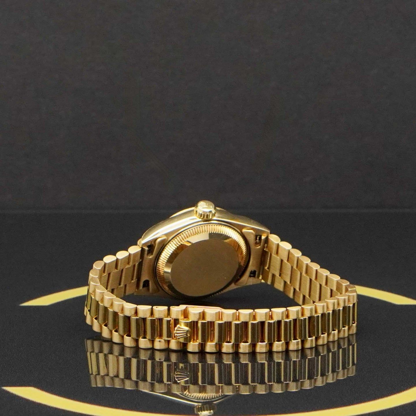 Rolex Lady-Datejust 69178 (1984) - Champagne wijzerplaat 26mm Geelgoud (4/7)