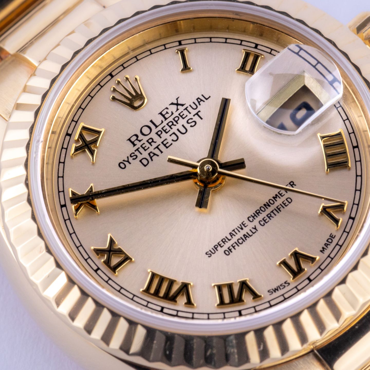 Rolex Lady-Datejust 179178 (2002) - 26 mm Yellow Gold case (2/7)