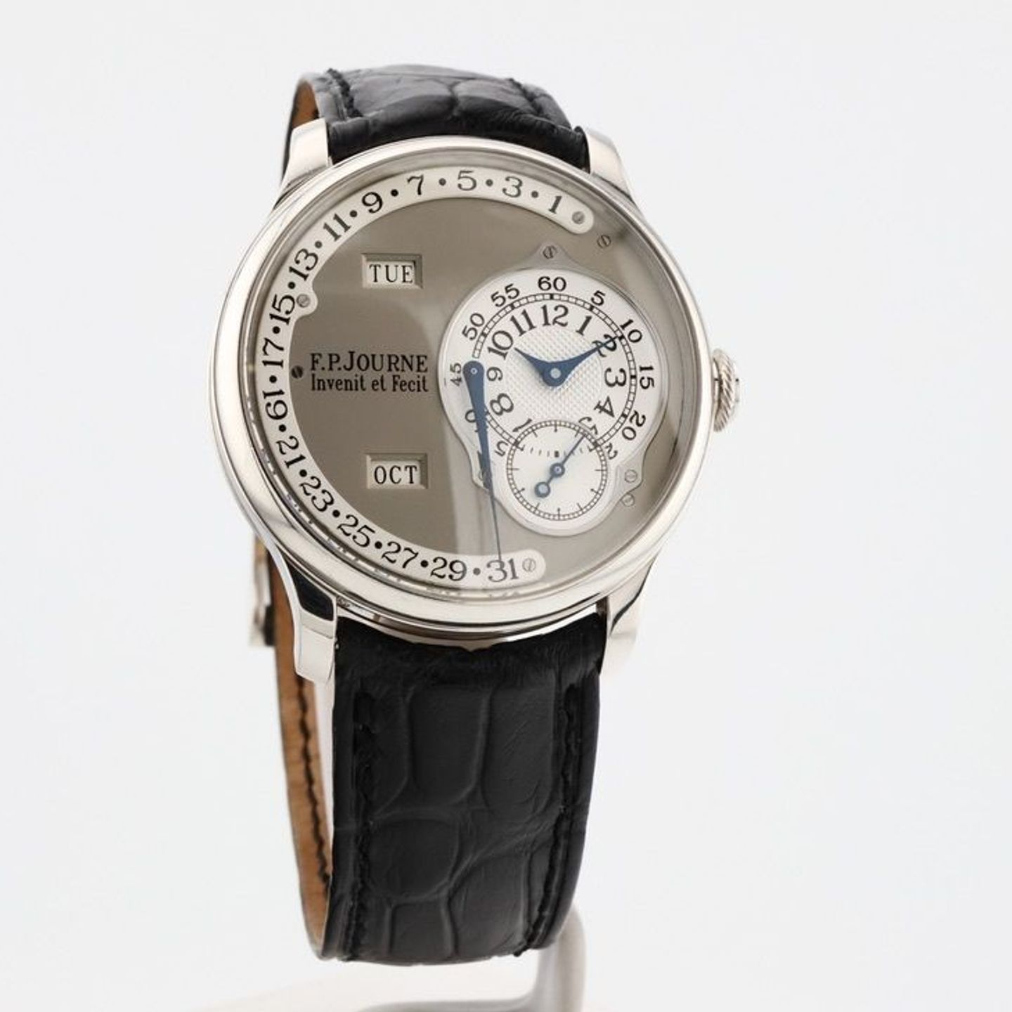 F.P. Journe Octa Unknown (2006) - Zilver wijzerplaat 38mm Platina (1/8)