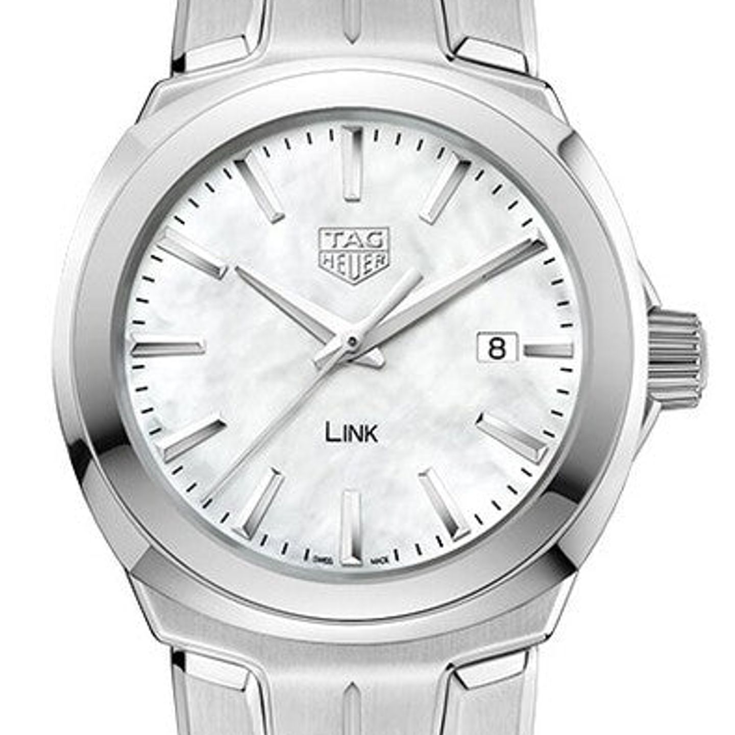 TAG Heuer Link Lady WBC1310.BA0600 (2026) - Wit wijzerplaat 32mm Staal (1/1)