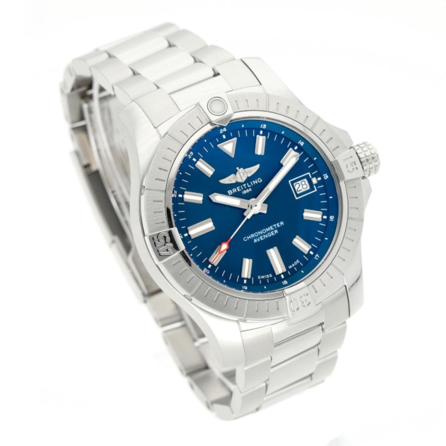 Breitling Avenger A17318 (2021) - Blue dial 43 mm Steel case (3/5)