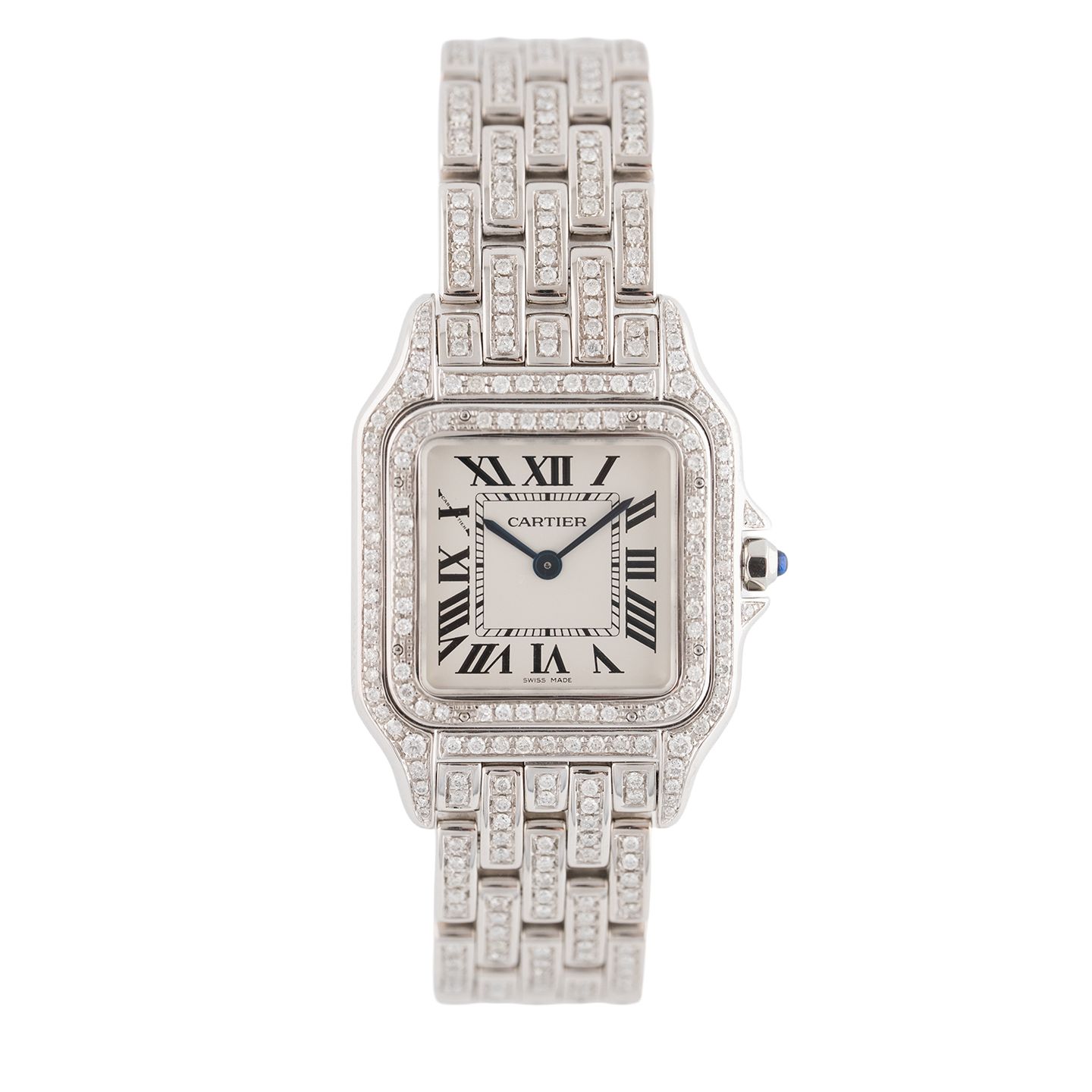 Cartier Panthère WSPN0007 (2022) - Wit wijzerplaat 37mm Staal (1/6)