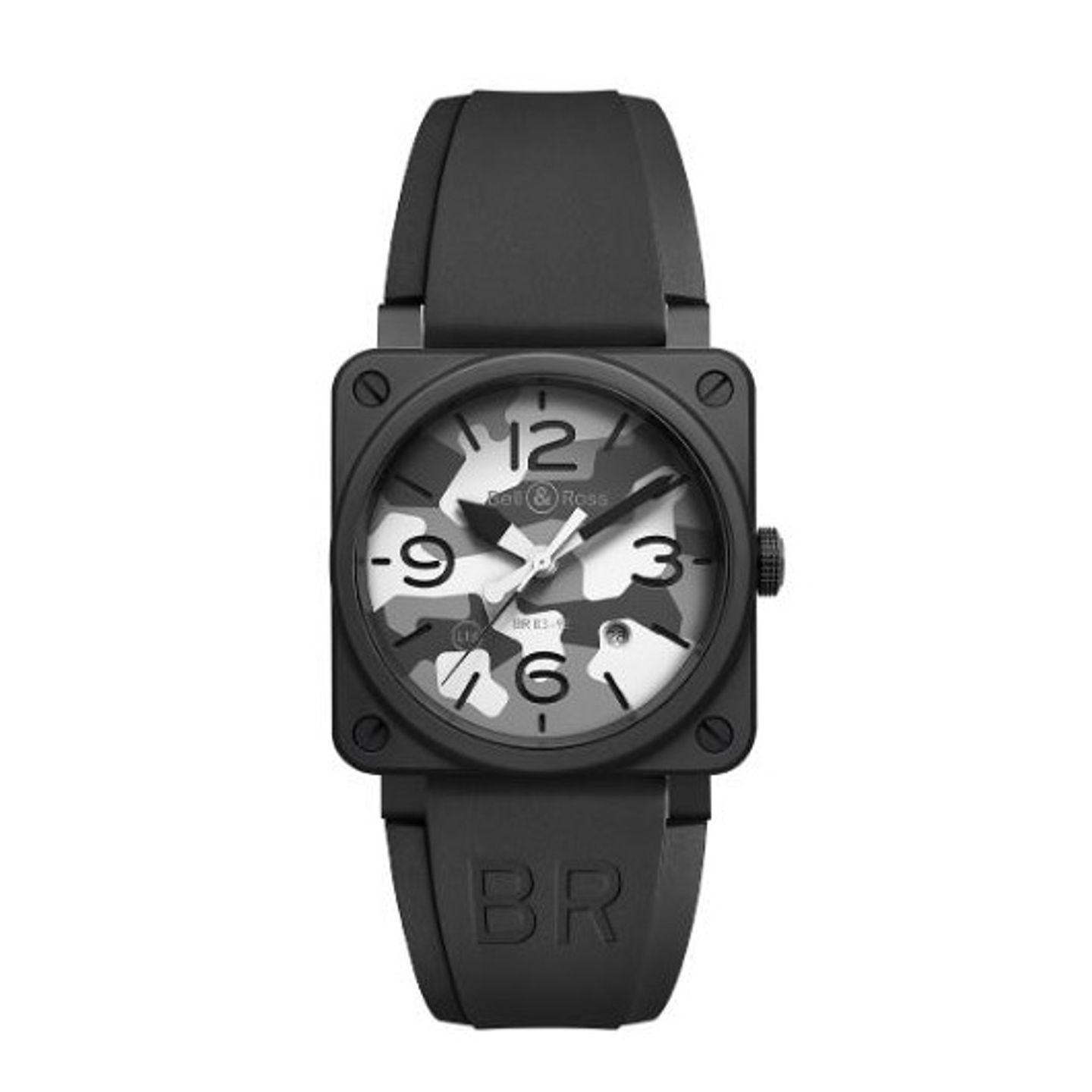 Bell & Ross BR 03-92 Ceramic BR0392-CG-CE/SCA (2023) - Black dial 42 mm Ceramic case (2/3)