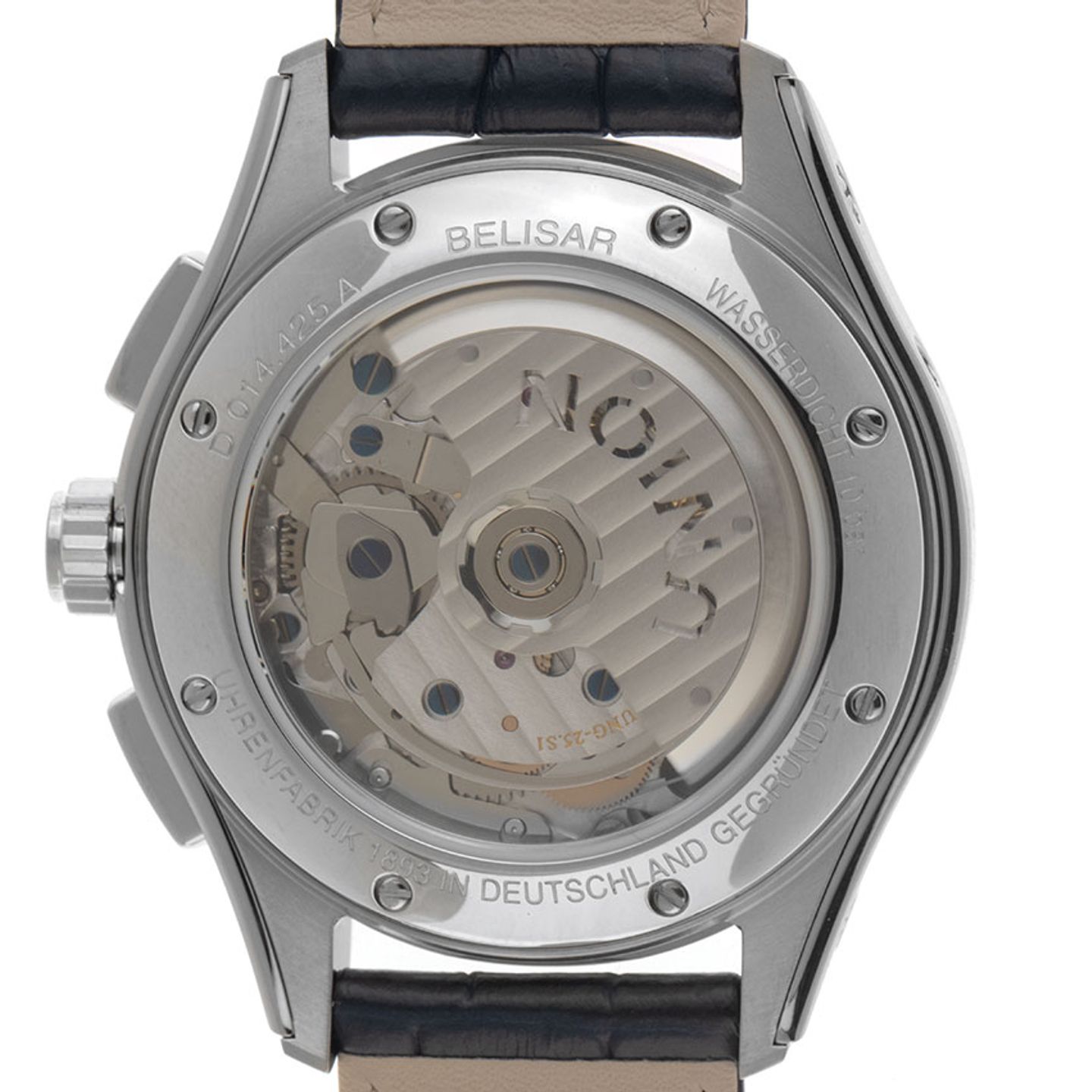Union Glashütte Belisar Chronograph D014.425.16.047.01 (2026) - Blue dial 42 mm Steel case (6/8)