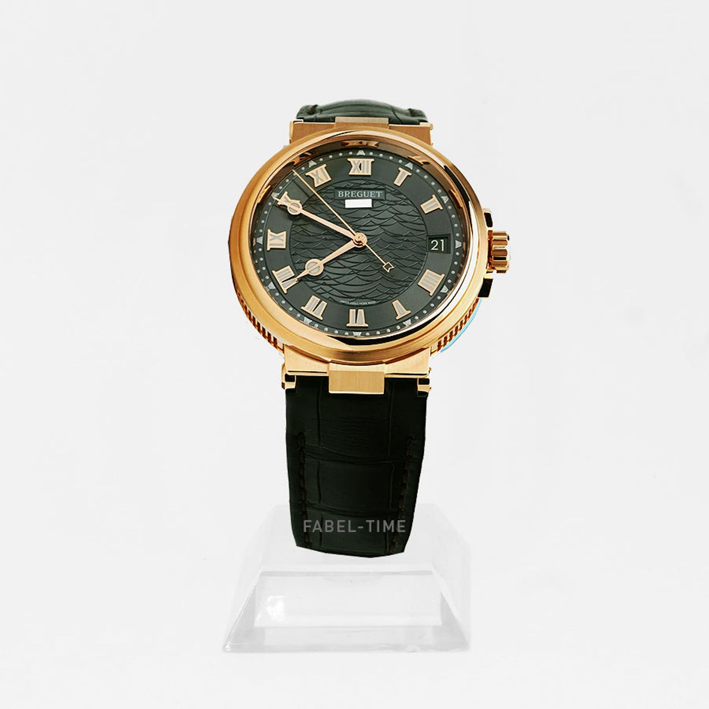 Breguet Marine 5517BR/G3/9ZU (2024) - Grey dial 40 mm Rose Gold case (1/1)