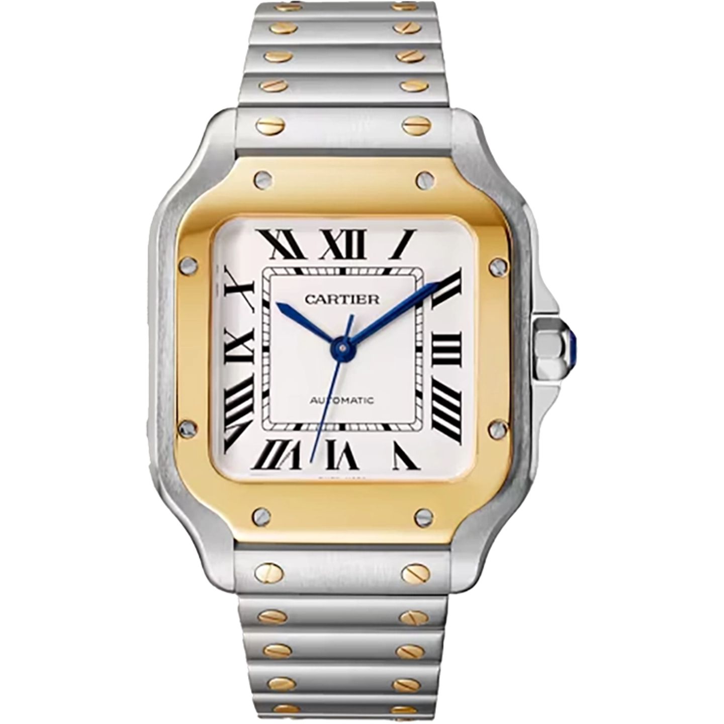Cartier Santos W2SA0016 (2025) - Silver dial 35 mm Steel case (1/1)