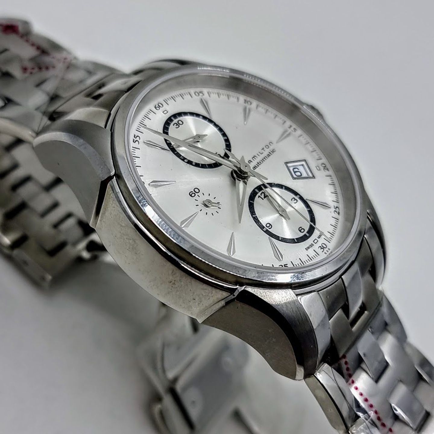 Hamilton Jazzmaster Auto Chrono H32616153 (2025) - White dial 42 mm Steel case (4/8)