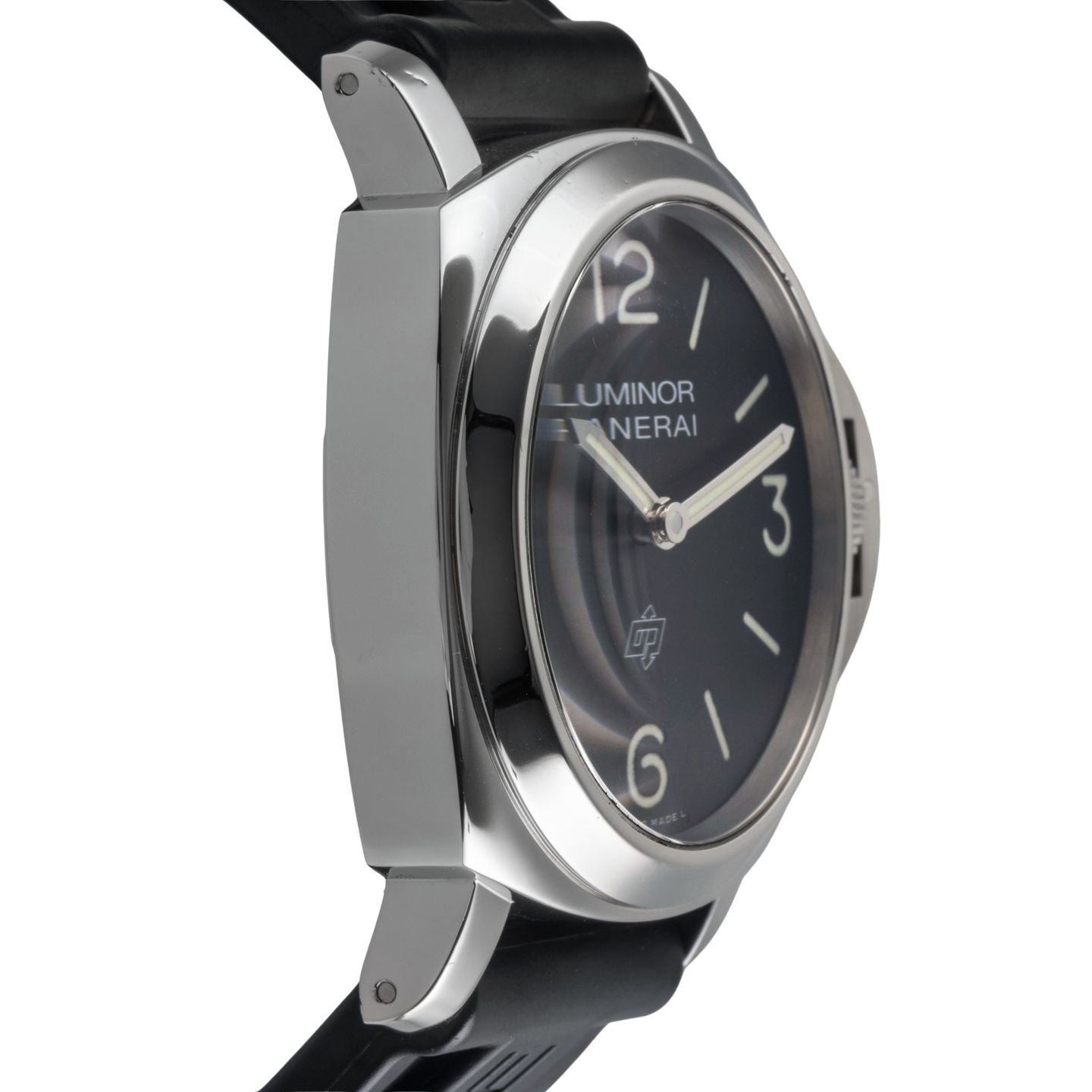 Panerai Luminor Base Logo PAM01086 (Unknown (random serial)) - Black dial 44 mm Steel case (7/8)