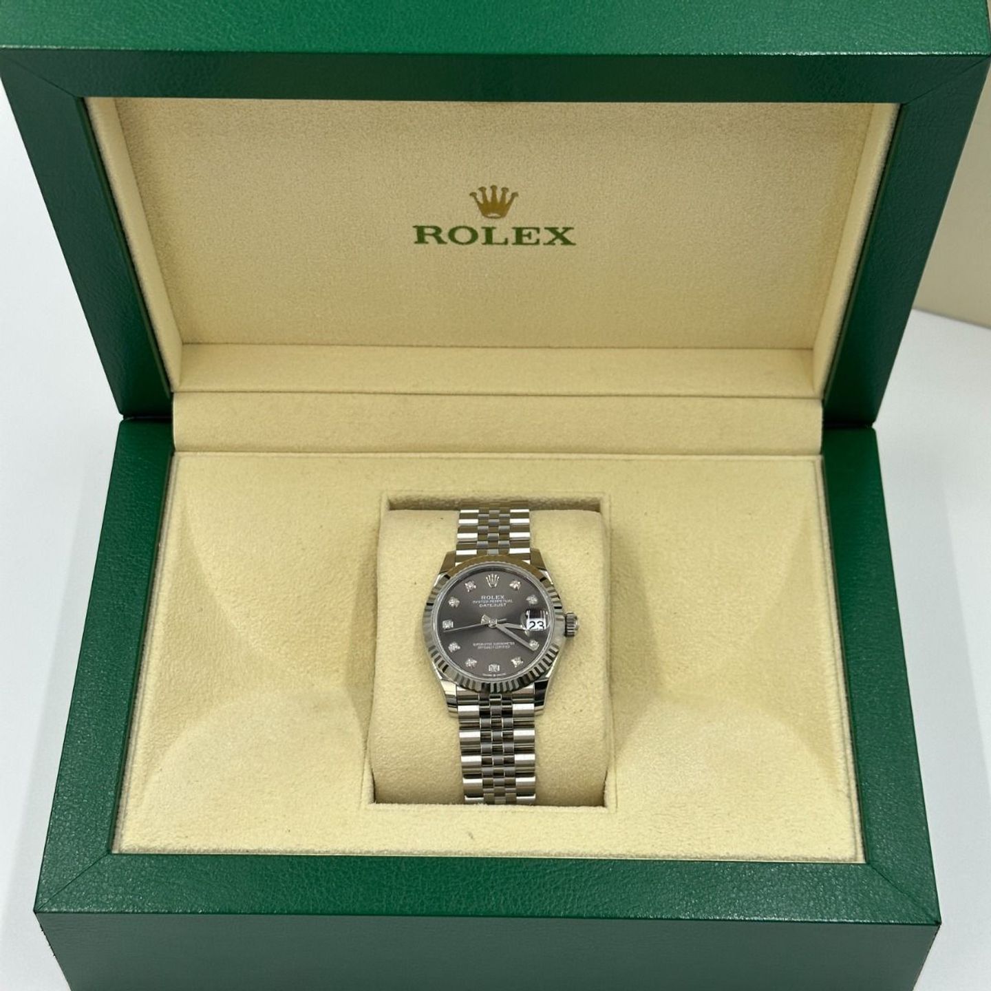 Rolex Datejust 31 278274 (2024) - Grijs wijzerplaat 31mm Staal (4/8)