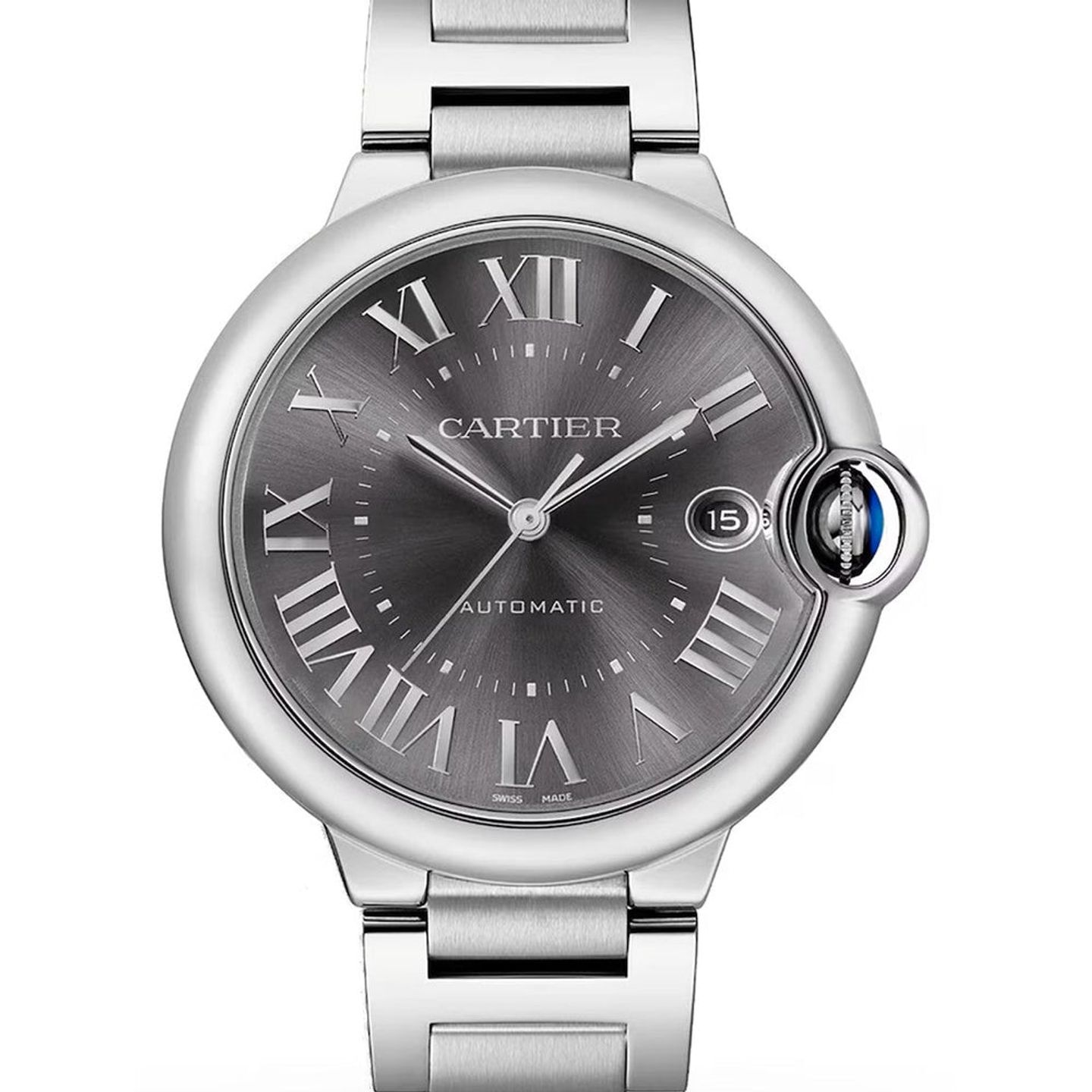 Cartier Ballon Bleu 40mm WSBB0060 (2026) - Grey dial 40 mm Steel case (1/1)