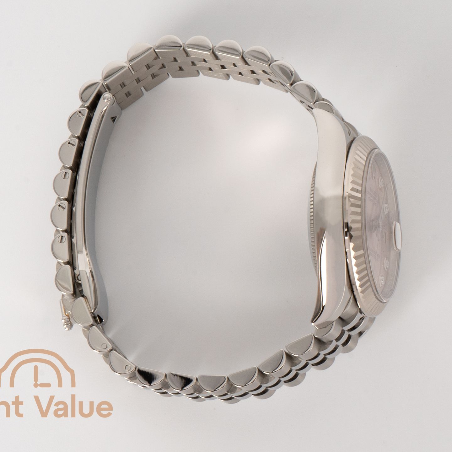 Rolex Datejust 31 278274 (2025) - Pink dial 31 mm Steel case (5/6)