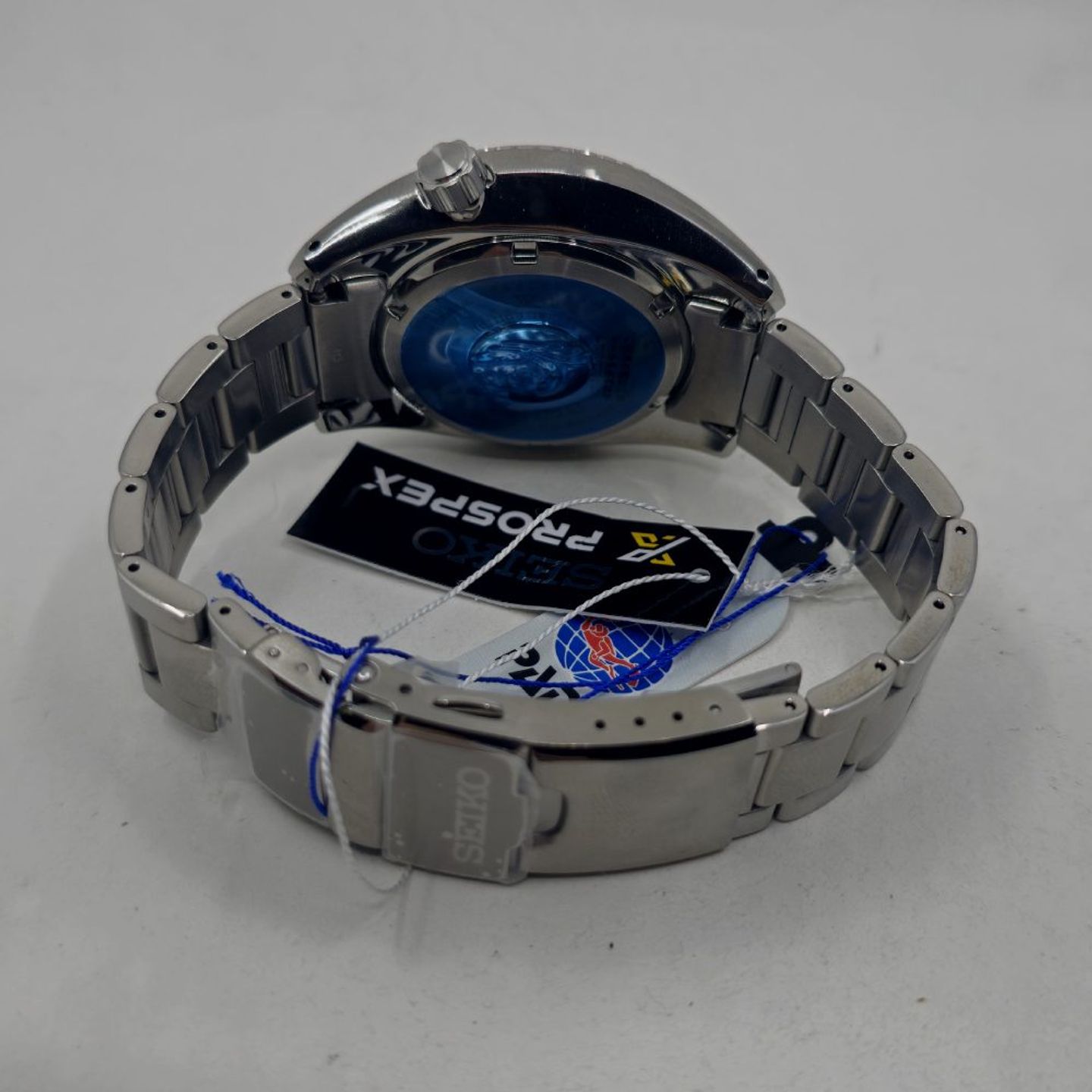 Seiko Prospex SPB375J1 (2025) - Blue dial 45 mm Steel case (7/8)