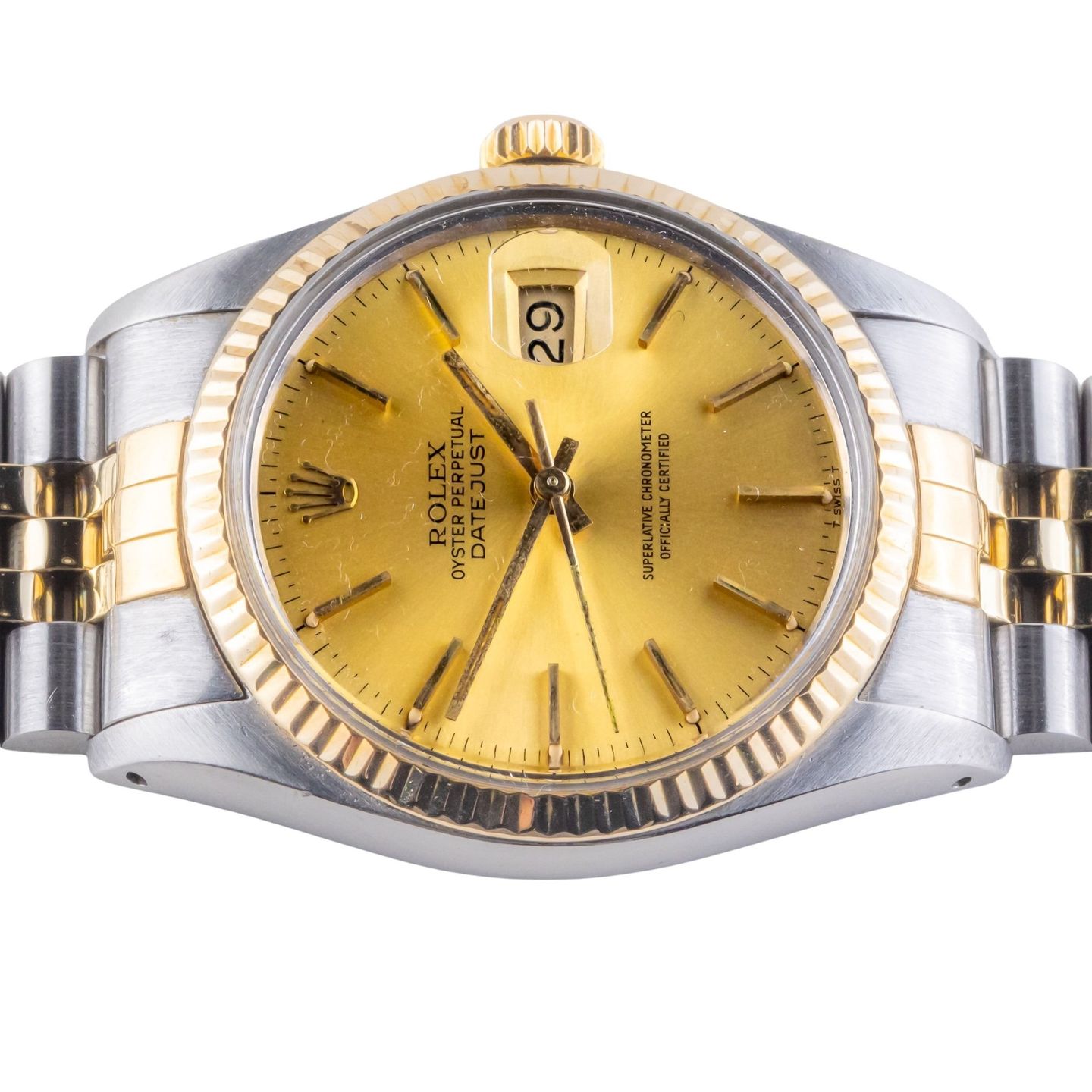 Rolex Datejust 31 68273 (1991) - 31 mm Gold/Steel case (5/7)