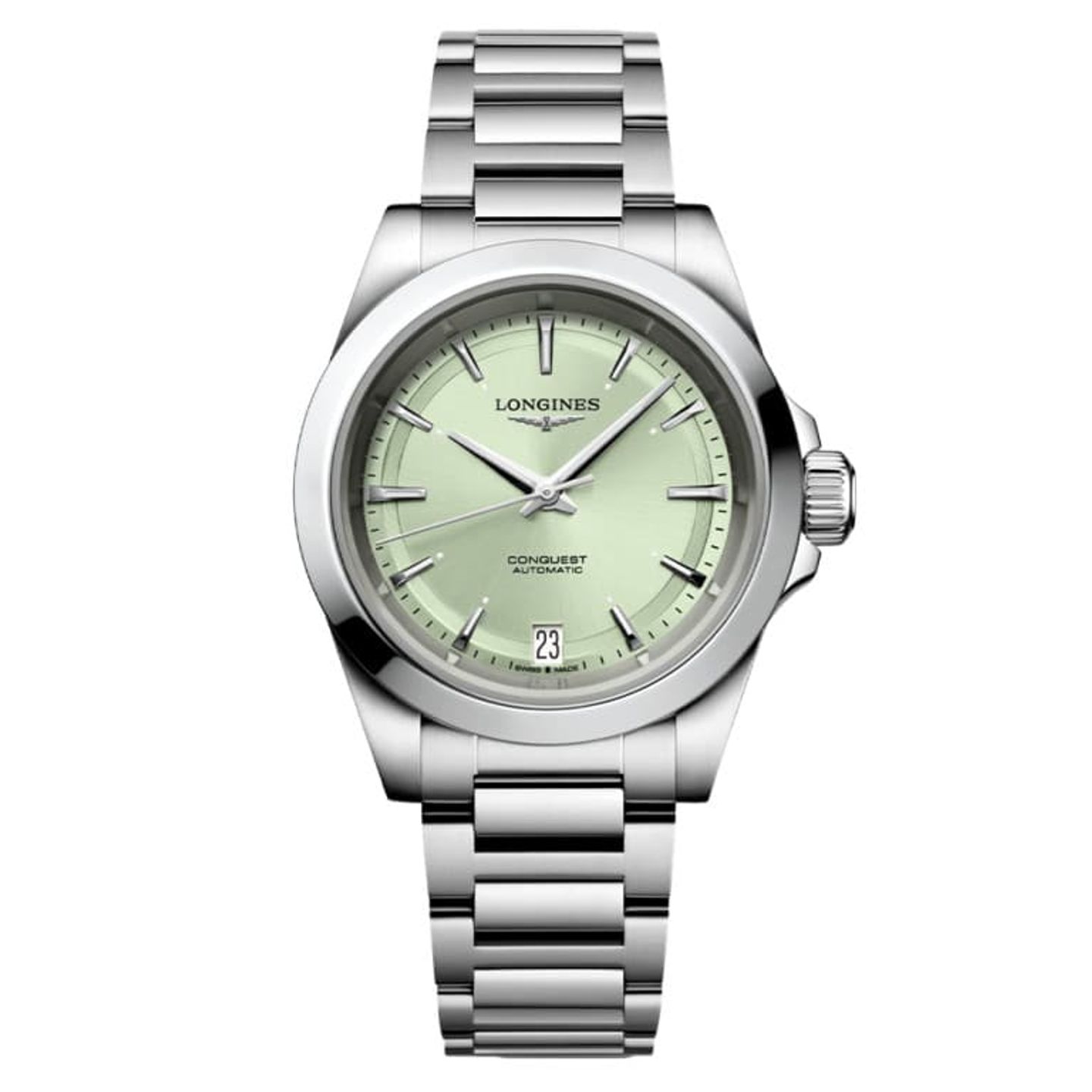 Longines Conquest L3.430.4.02.6 (2024) - Green dial Unknown Steel case (1/1)