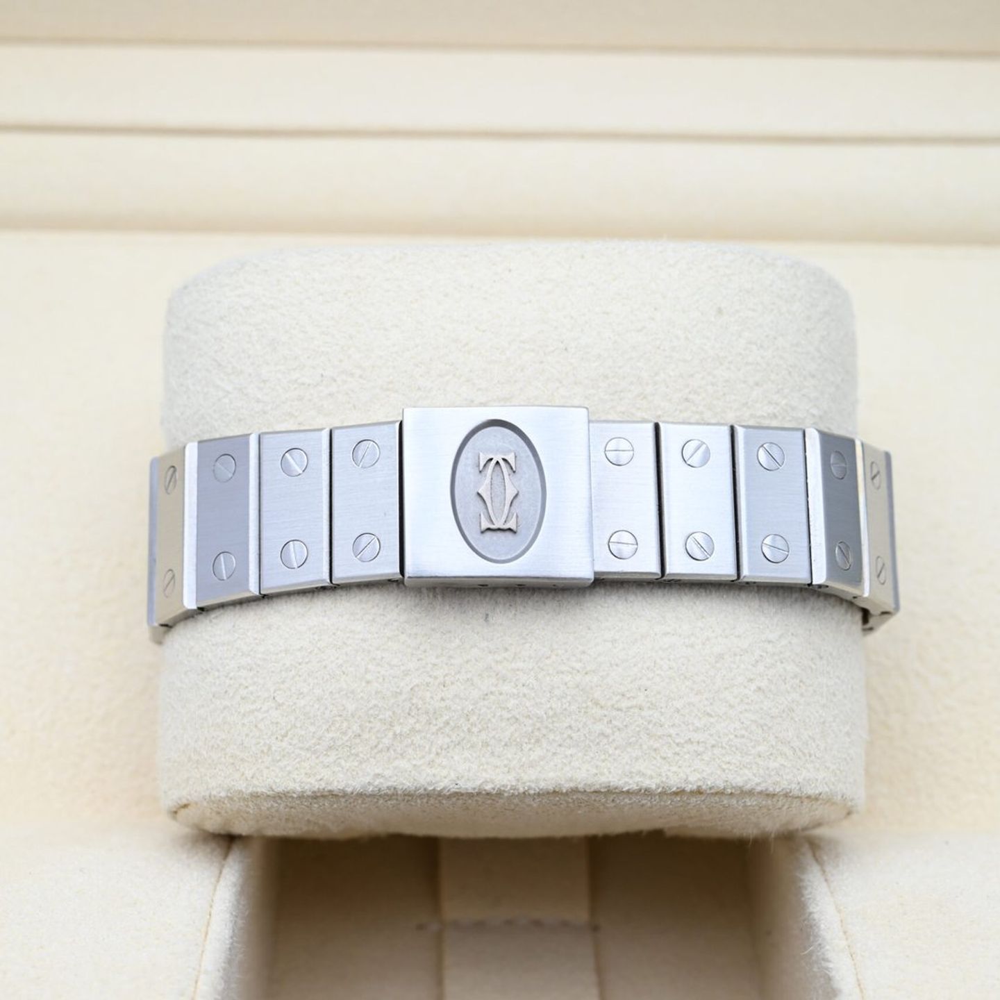 Cartier Santos 2960 (Unknown (random serial)) - 29 mm Steel case (6/7)