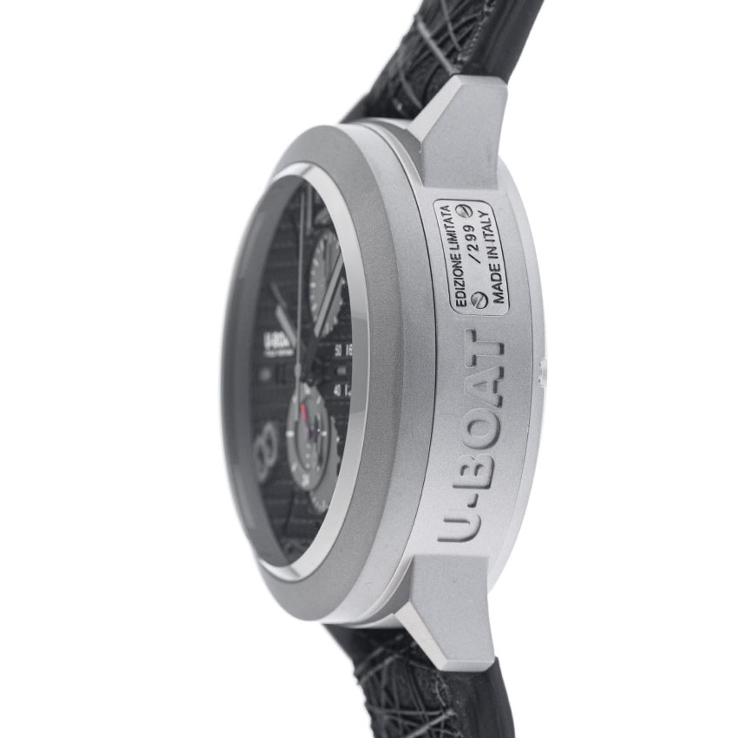 U-Boat Classico 3004 (Unknown (random serial)) - Black dial 45 mm Titanium case (4/7)