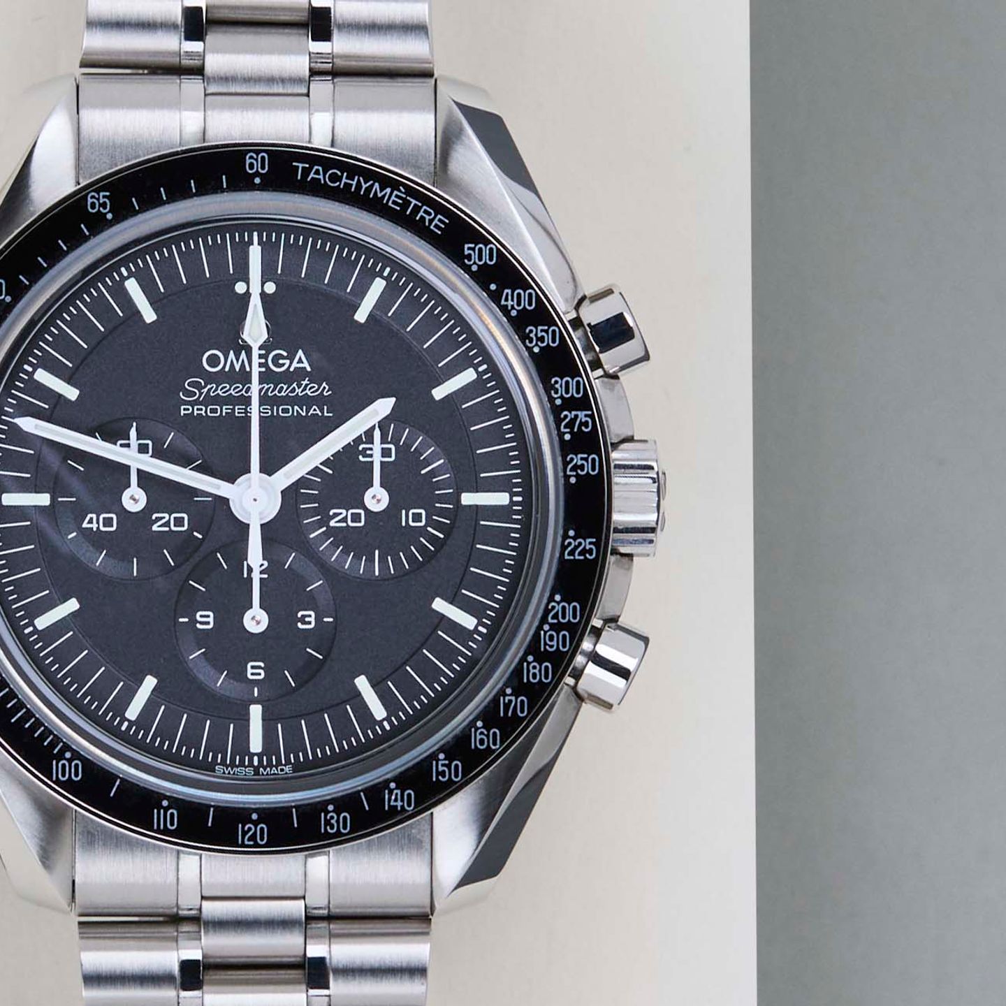 Omega Speedmaster Professional Moonwatch 310.30.42.50.01.002 (2021) - Black dial 42 mm Steel case (5/8)