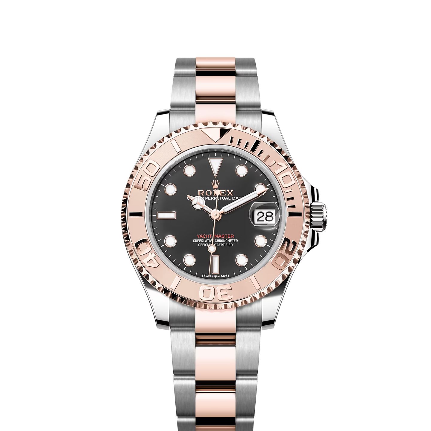 Rolex Yacht-Master 37 268621 (2024) - Zwart wijzerplaat 37mm Staal (1/8)