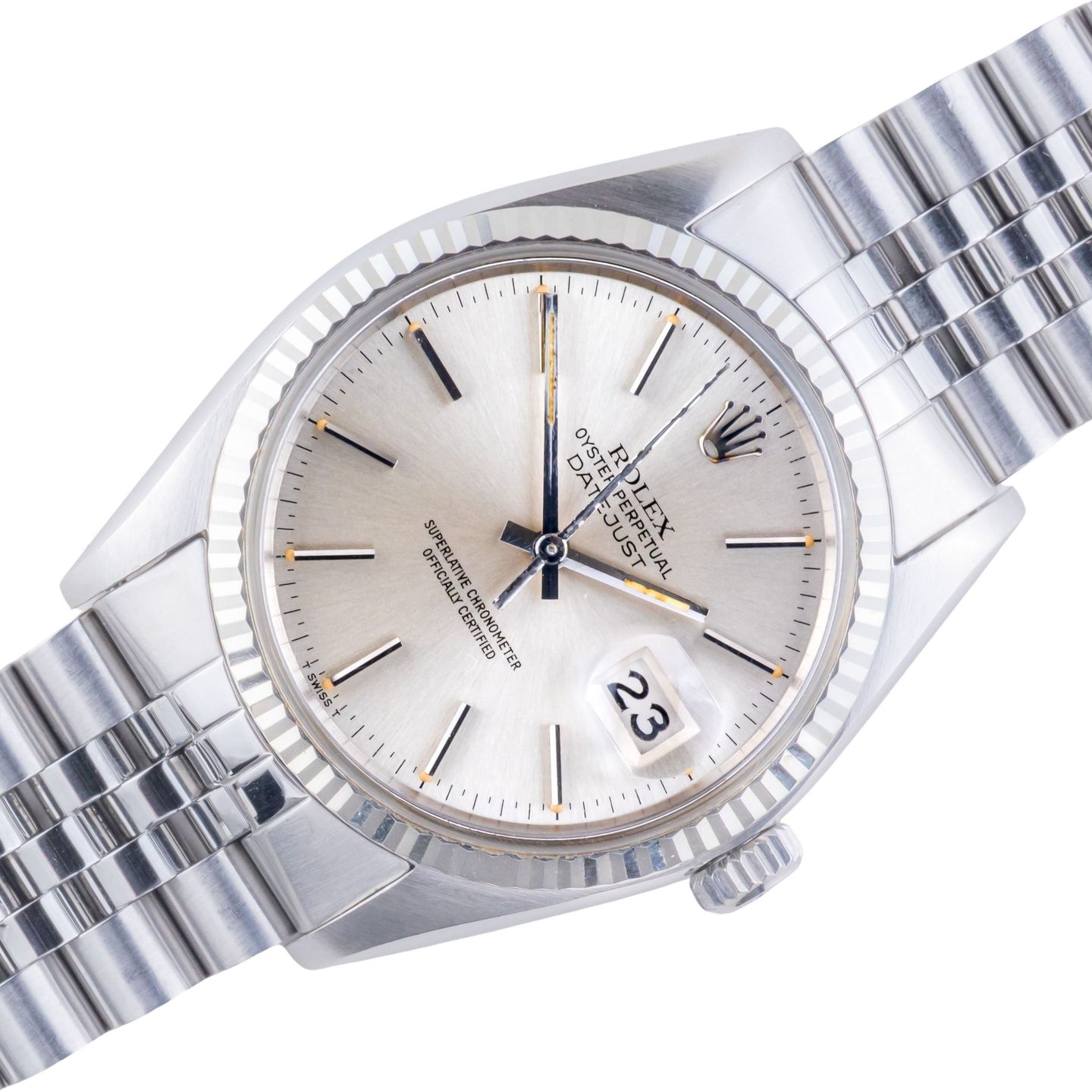 Rolex Datejust 36 16014 (1979) - 36 mm Steel case (1/8)