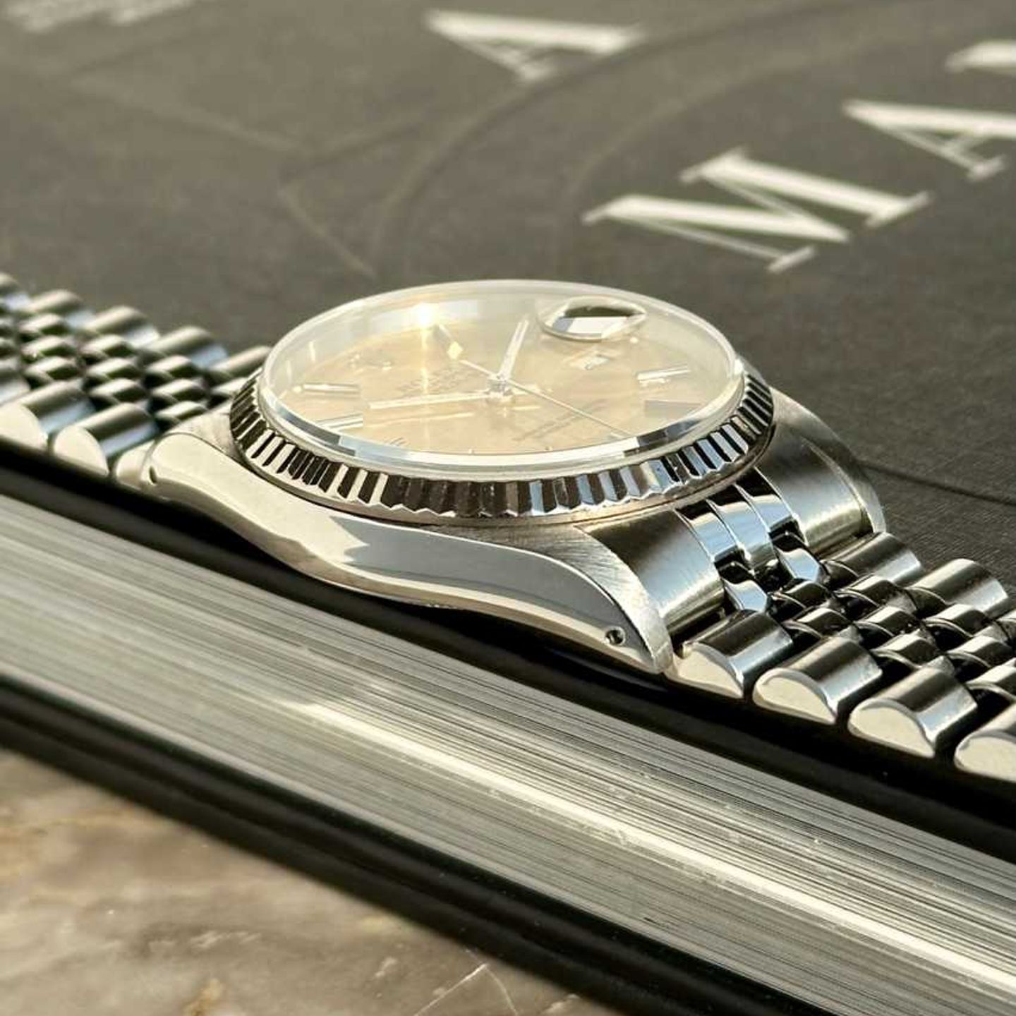 Rolex Datejust 36 16234 (1989) - Zilver wijzerplaat 36mm Staal (8/8)