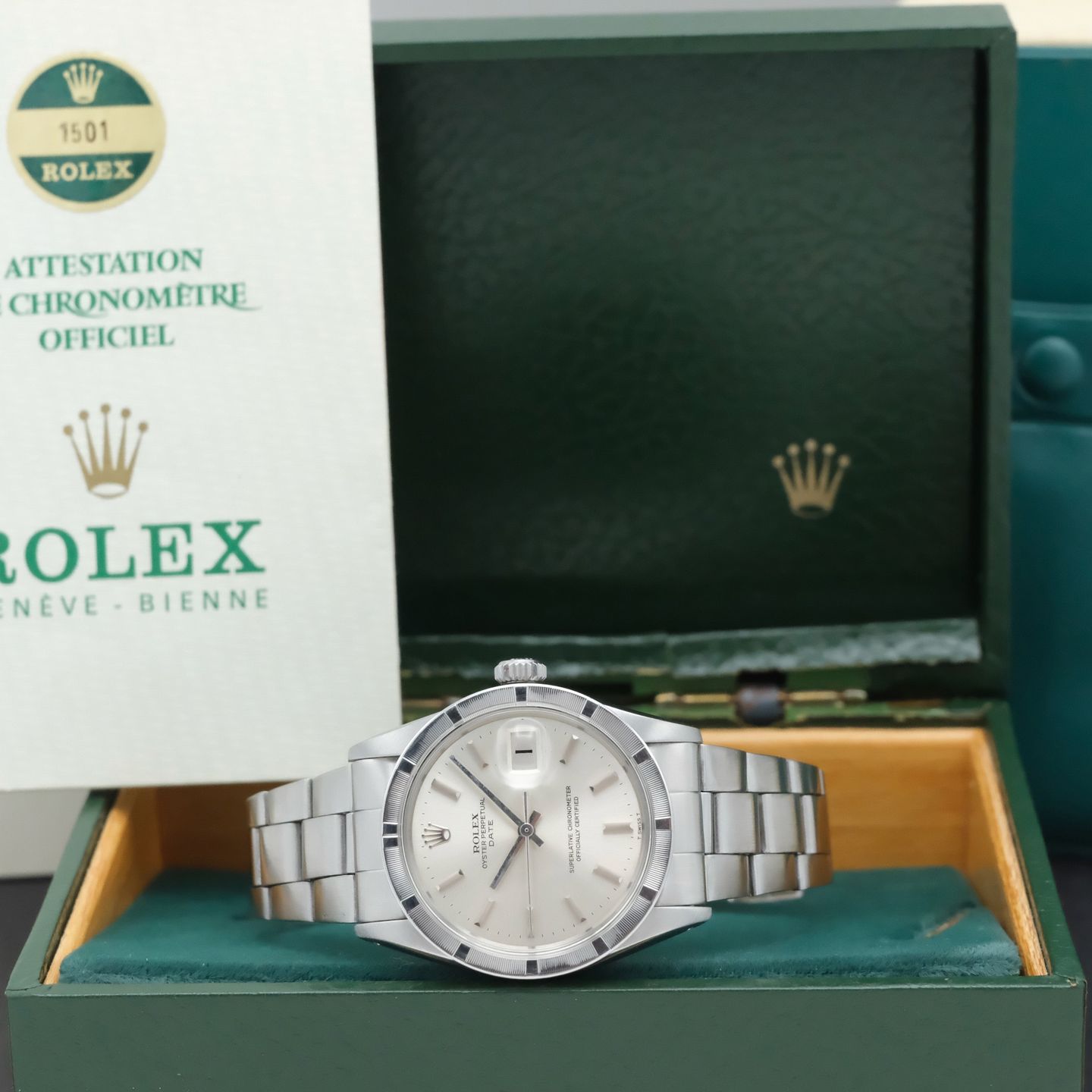 Rolex Oyster Perpetual Date 1501 - (3/8)