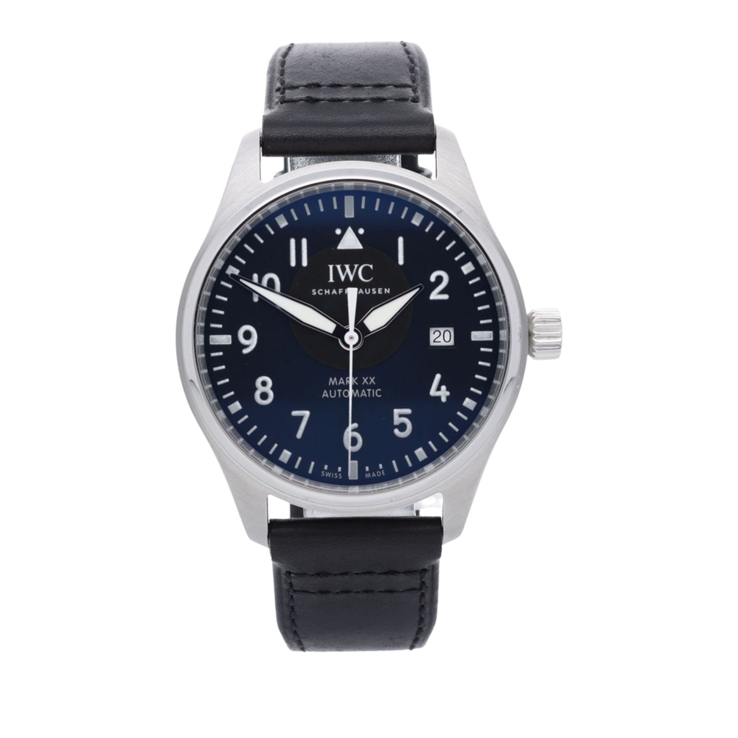 IWC Pilot Mark IW328201 (2025) - Black dial 40 mm Steel case (1/5)