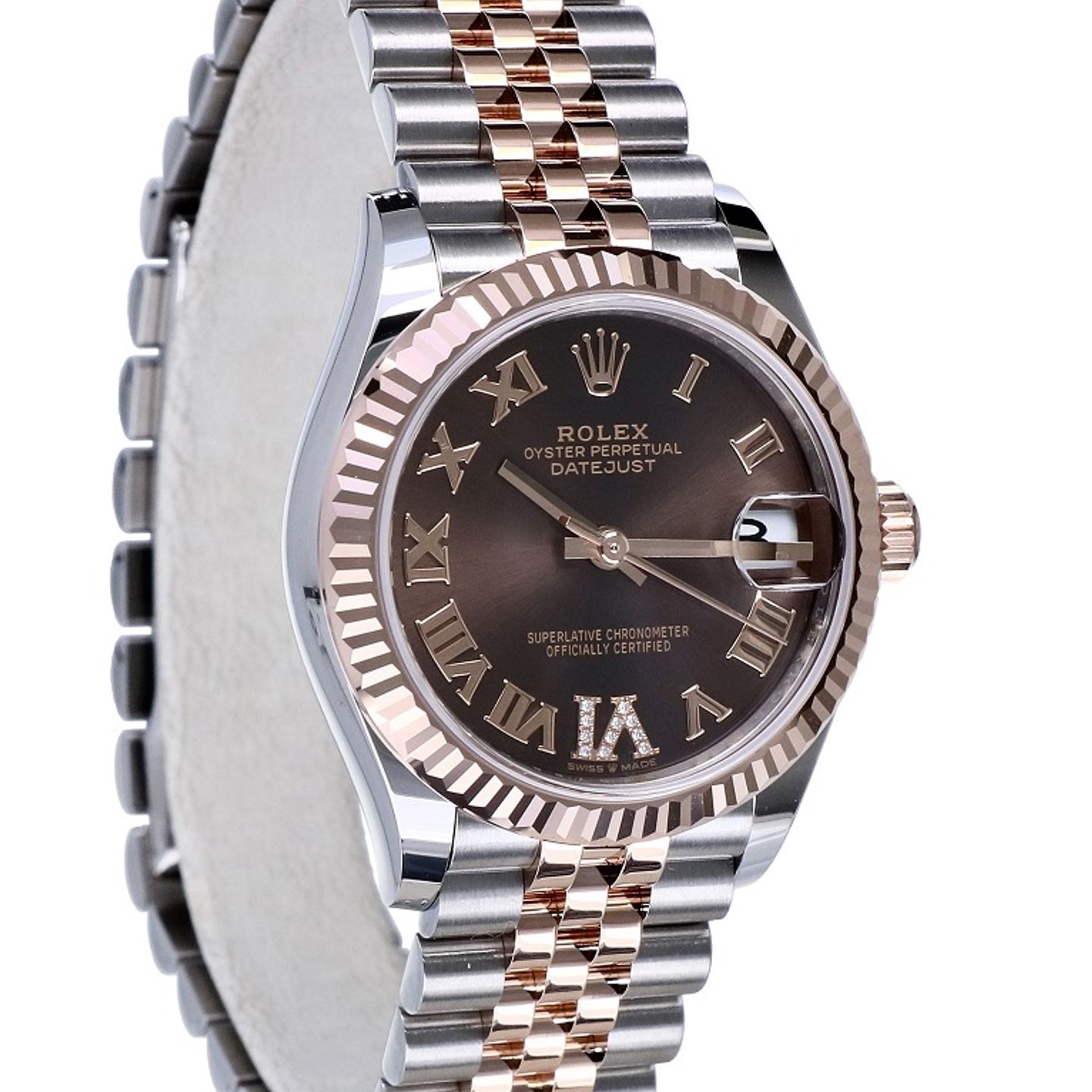 Rolex Datejust 31 278271 (2023) - Brown dial 31 mm Steel case (5/8)