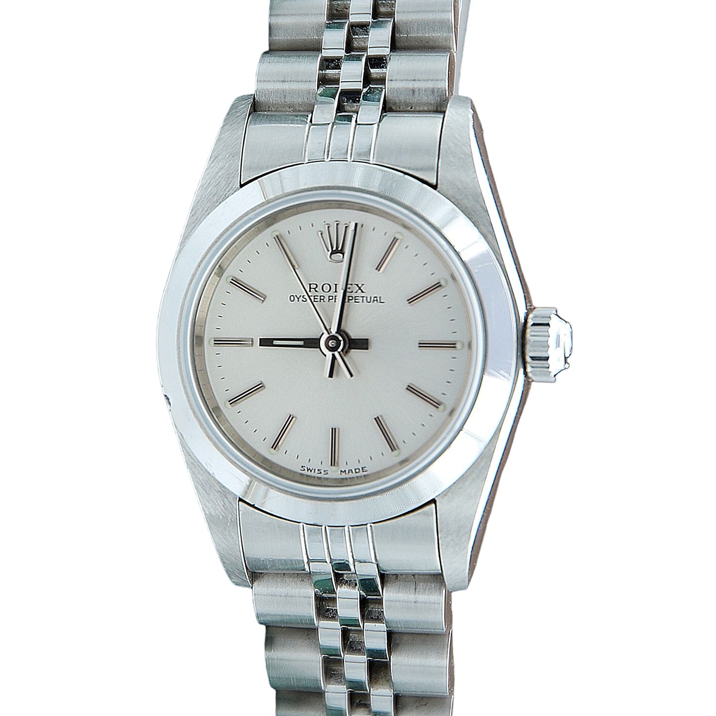 Rolex Oyster Perpetual 76080 (Onbekend (willekeurig serienummer)) - 24mm Staal (1/7)