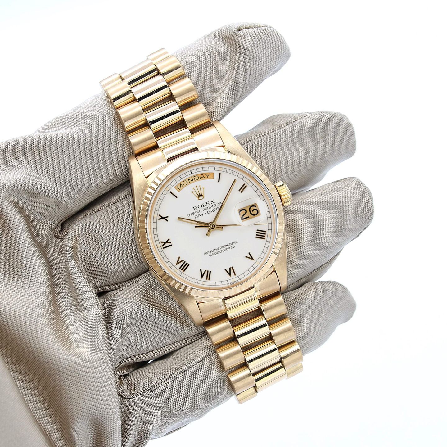 Rolex Day-Date 36 18038 (Onbekend (willekeurig serienummer)) - 36mm Geelgoud (2/7)