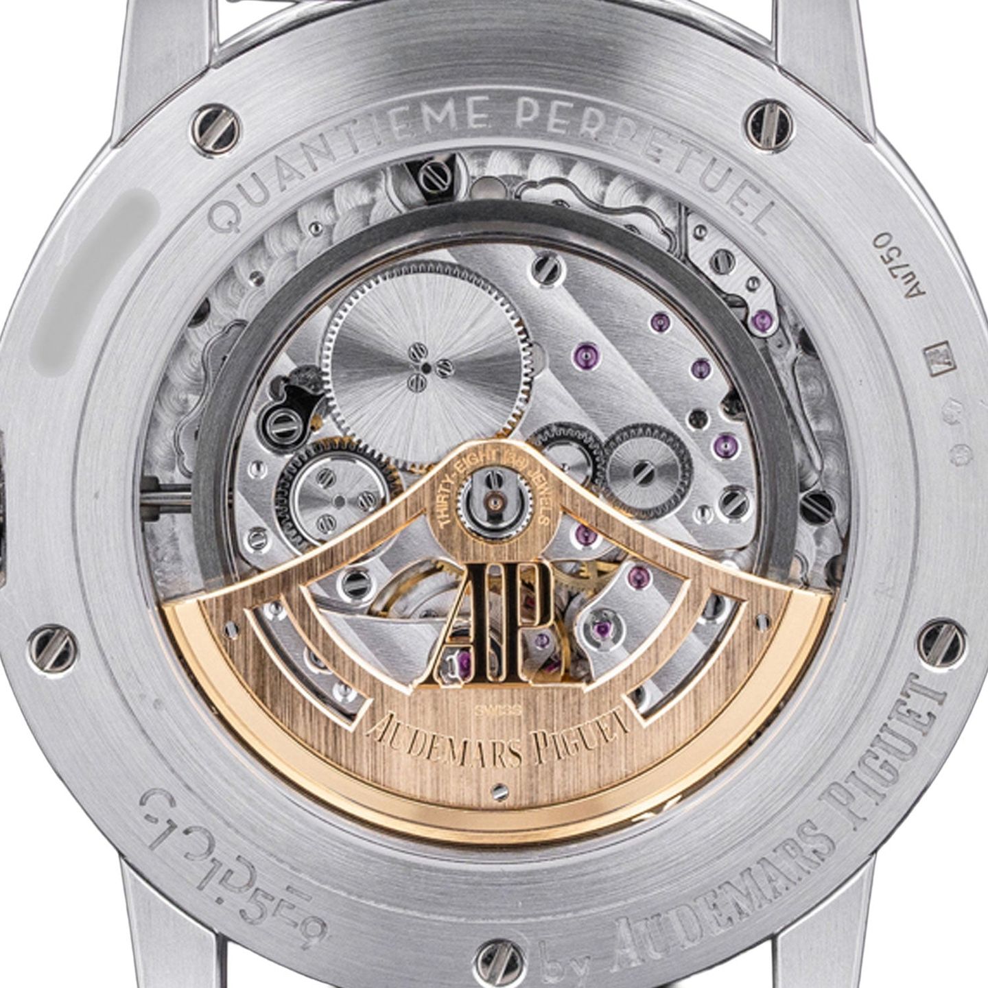 Audemars Piguet CODE 11.59 26394BC.OO.D027KB.01 (Unknown (random serial)) - Blue dial 41 mm White Gold case (4/4)