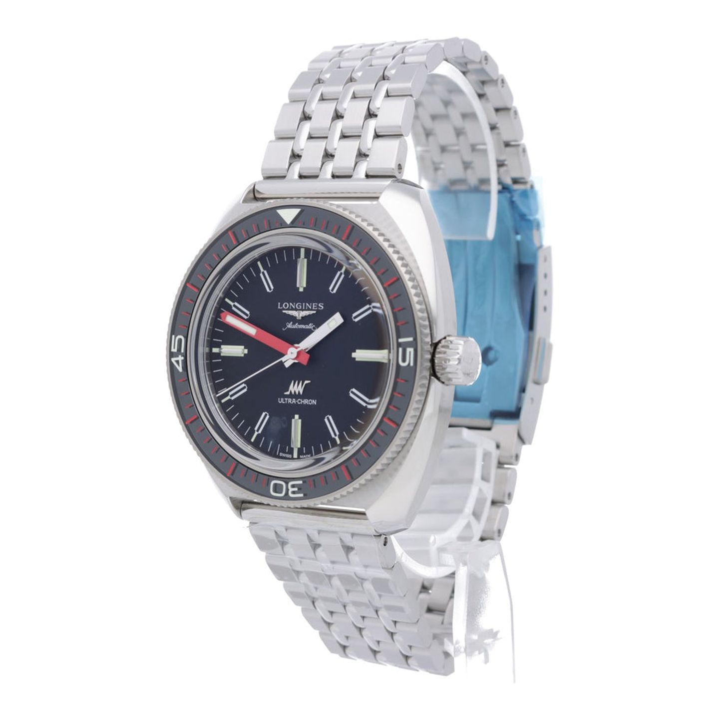 Longines Heritage L2.836.4.52.6 (2025) - Black dial 43 mm Steel case (2/7)