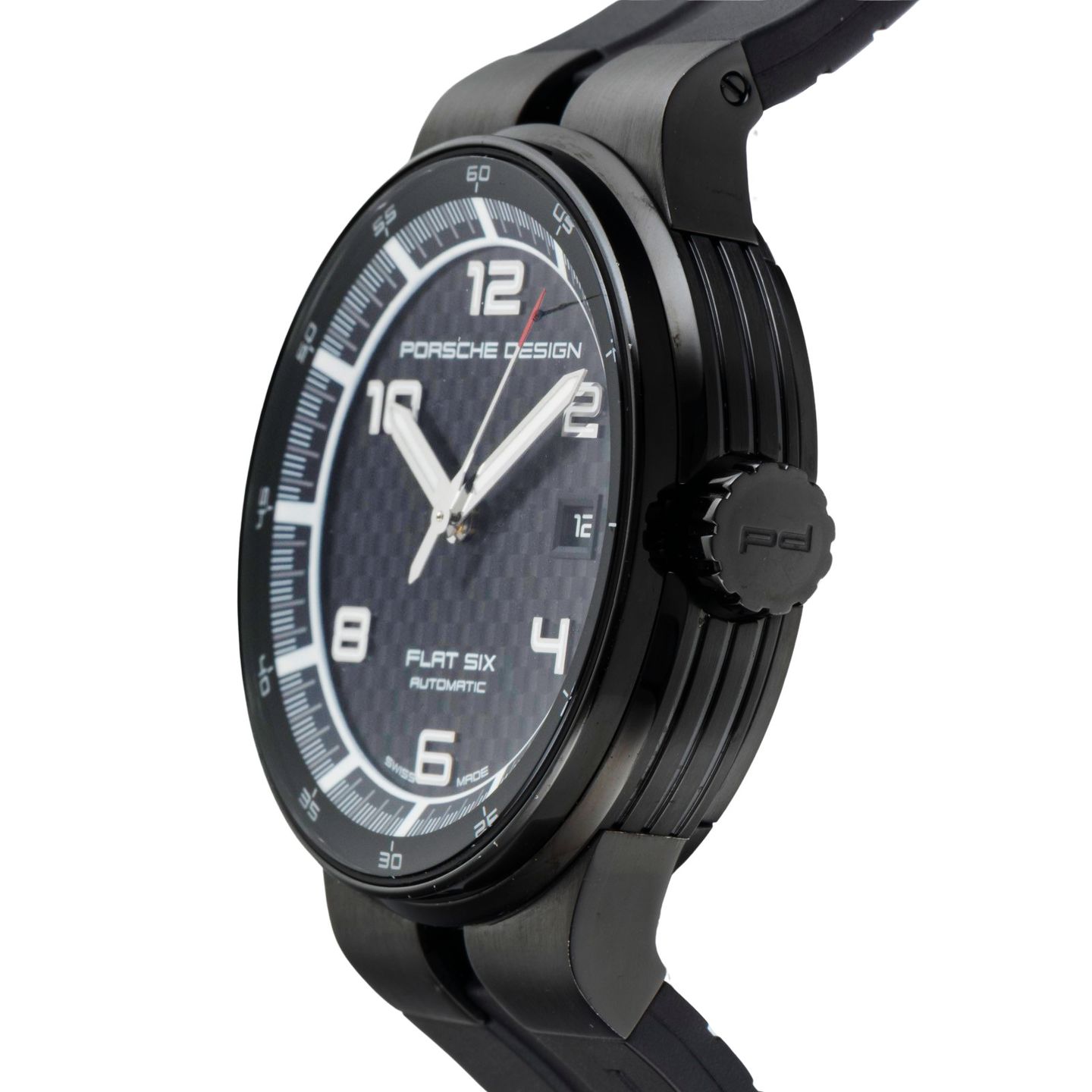 Porsche Design Flat Six P6351.43.04.1254 (2018) - Black dial 40 mm Steel case (6/8)